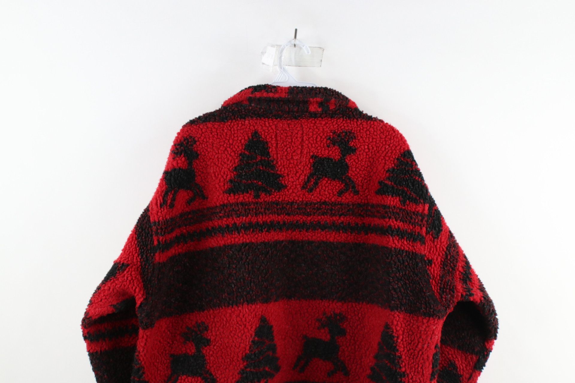 Vintage Vintage 90s Streetwear Deep Pile Fleece Half Zip Sweater Size US XXL / EU 58 / 5 - 8 Thumbnail