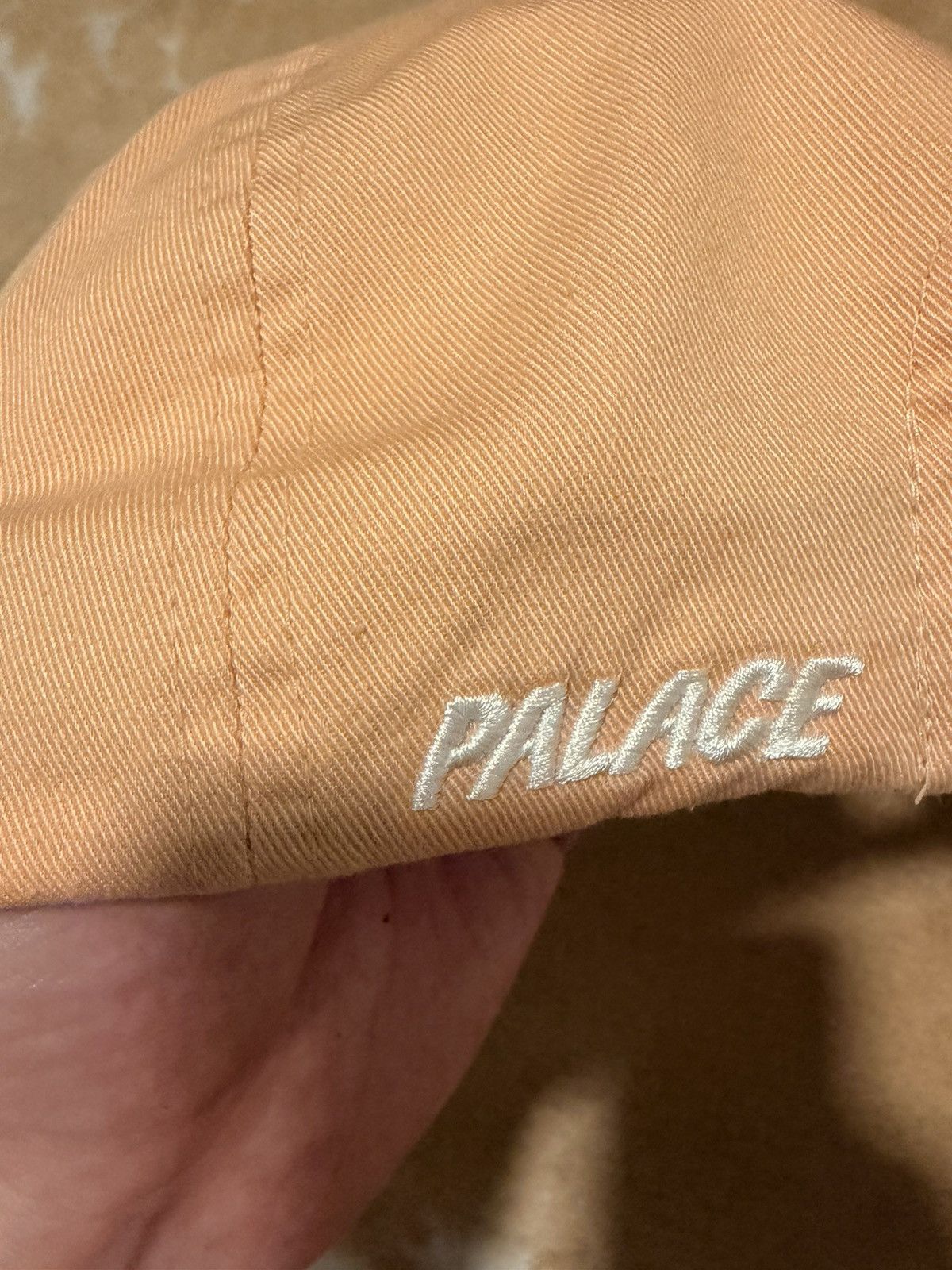 Palace Palace 6-Panel Hat Peach 🍑 NWOT Size ONE SIZE - 6 Thumbnail