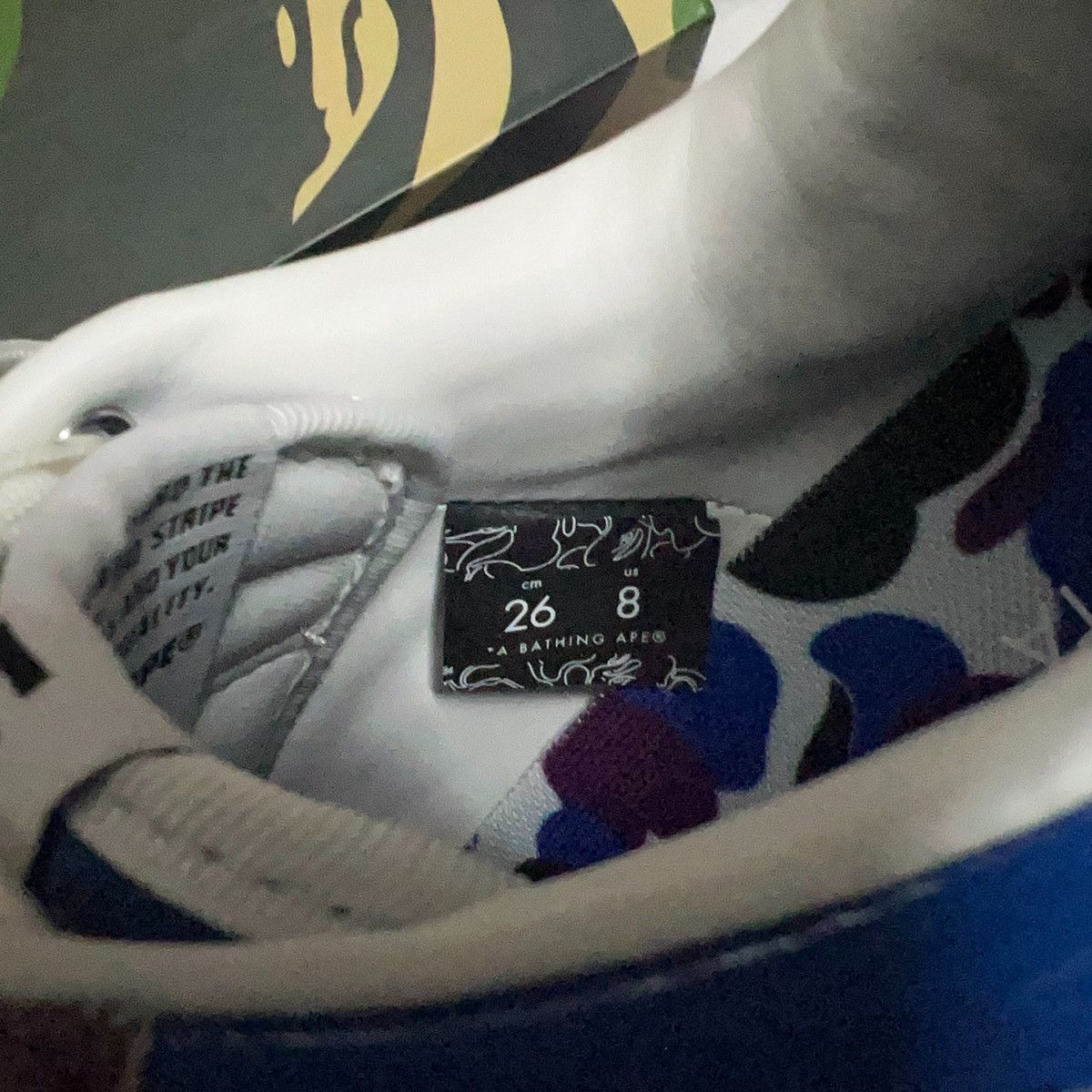 Bape Bape Hong Kong 15th Anniversary Bapesta Size US 8 / EU 41 - 4 Thumbnail