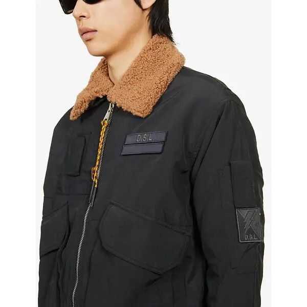 Diesel Diesel bomber extra warm detachable collar Size US S / EU 44-46 / 1 - 2 Thumbnail
