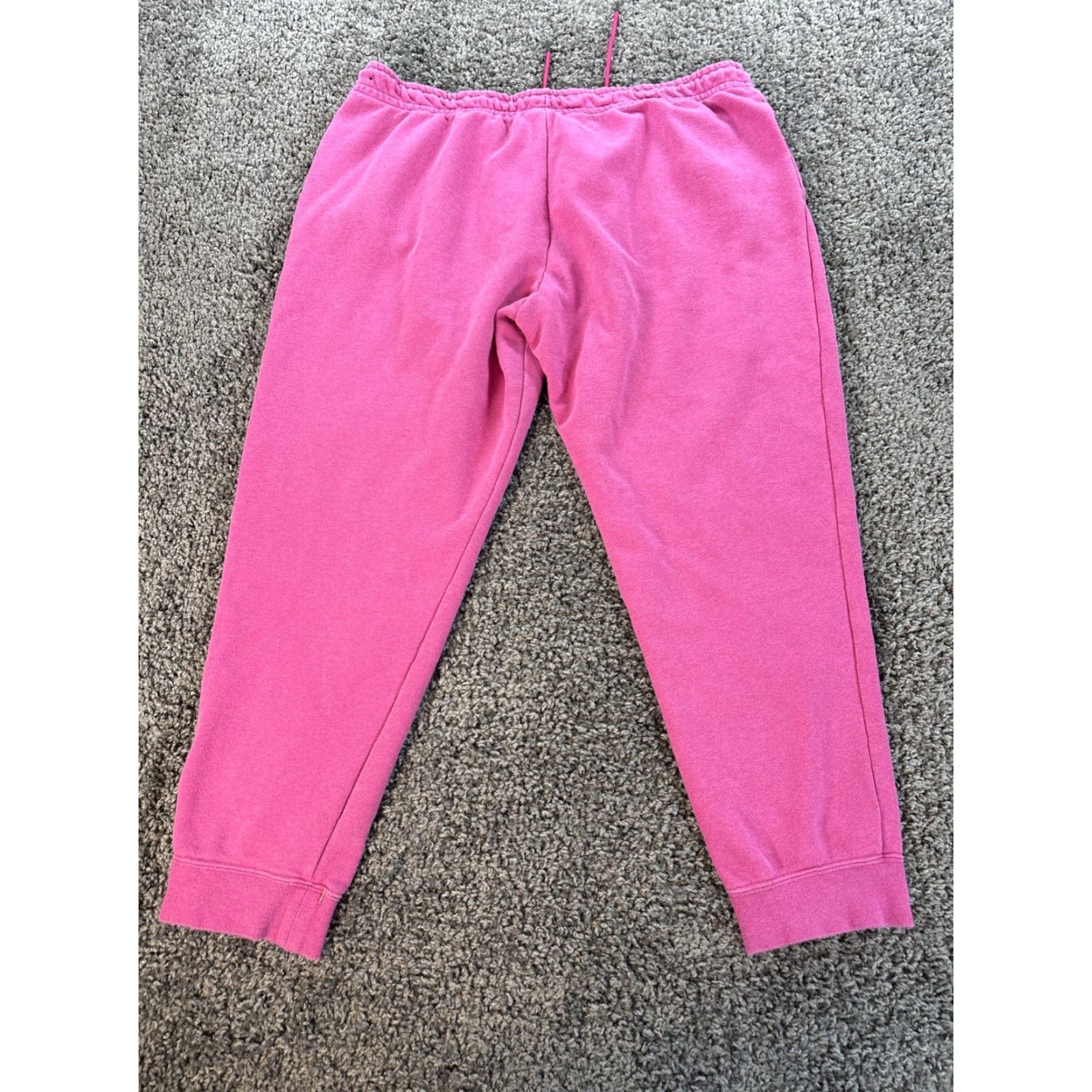 Nike Nike Pants Sweatpants Women 2XL Pink Fleece Elastic Waist Pockets Tapered Inseam 28" Regular Cross Training Gym Running BV4095-616 Size 40" / US 18 - 7 Thumbnail