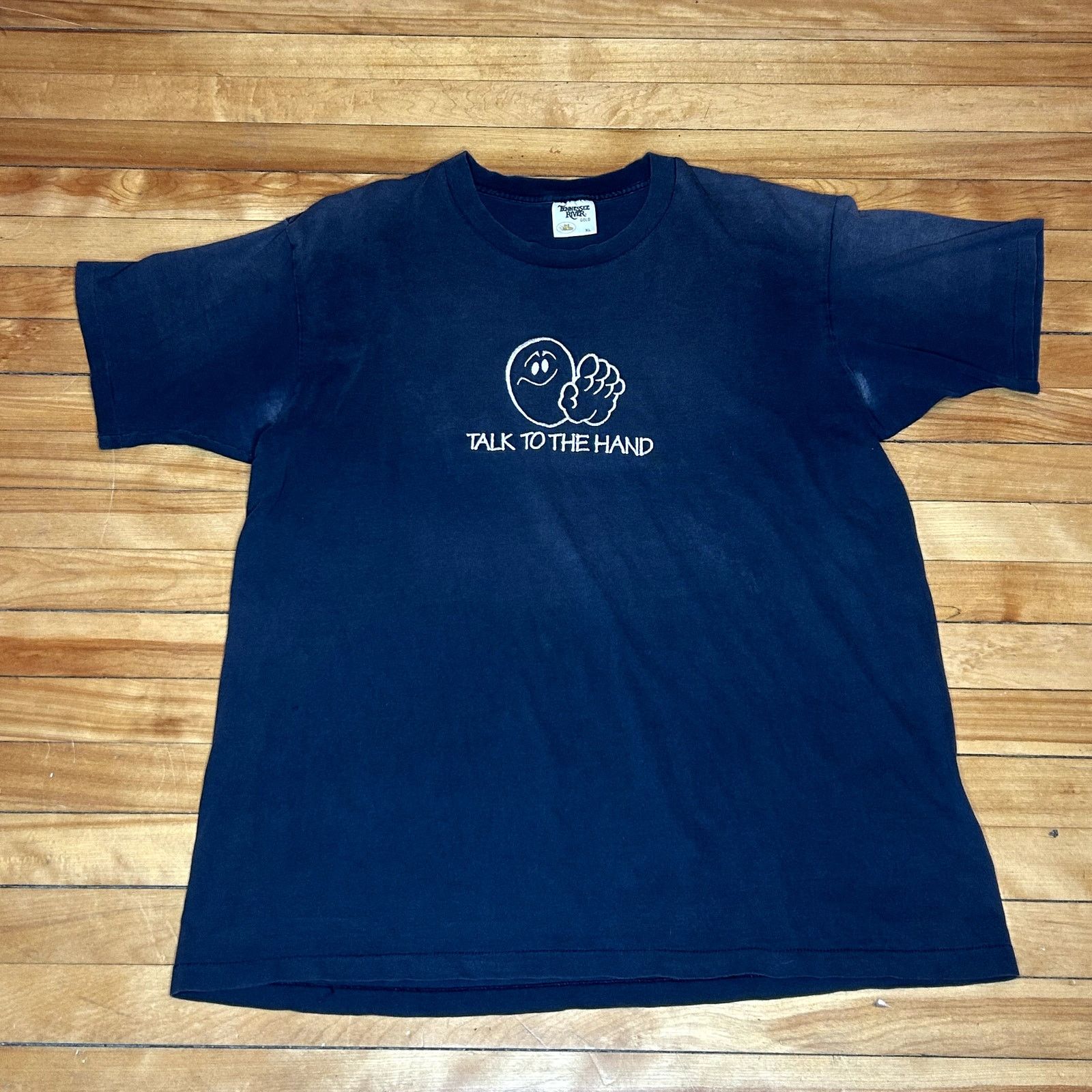 Vintage Y2K Talk to The Hand T-Shirt XL Size US XL / EU 56 / 4 - 2 Thumbnail