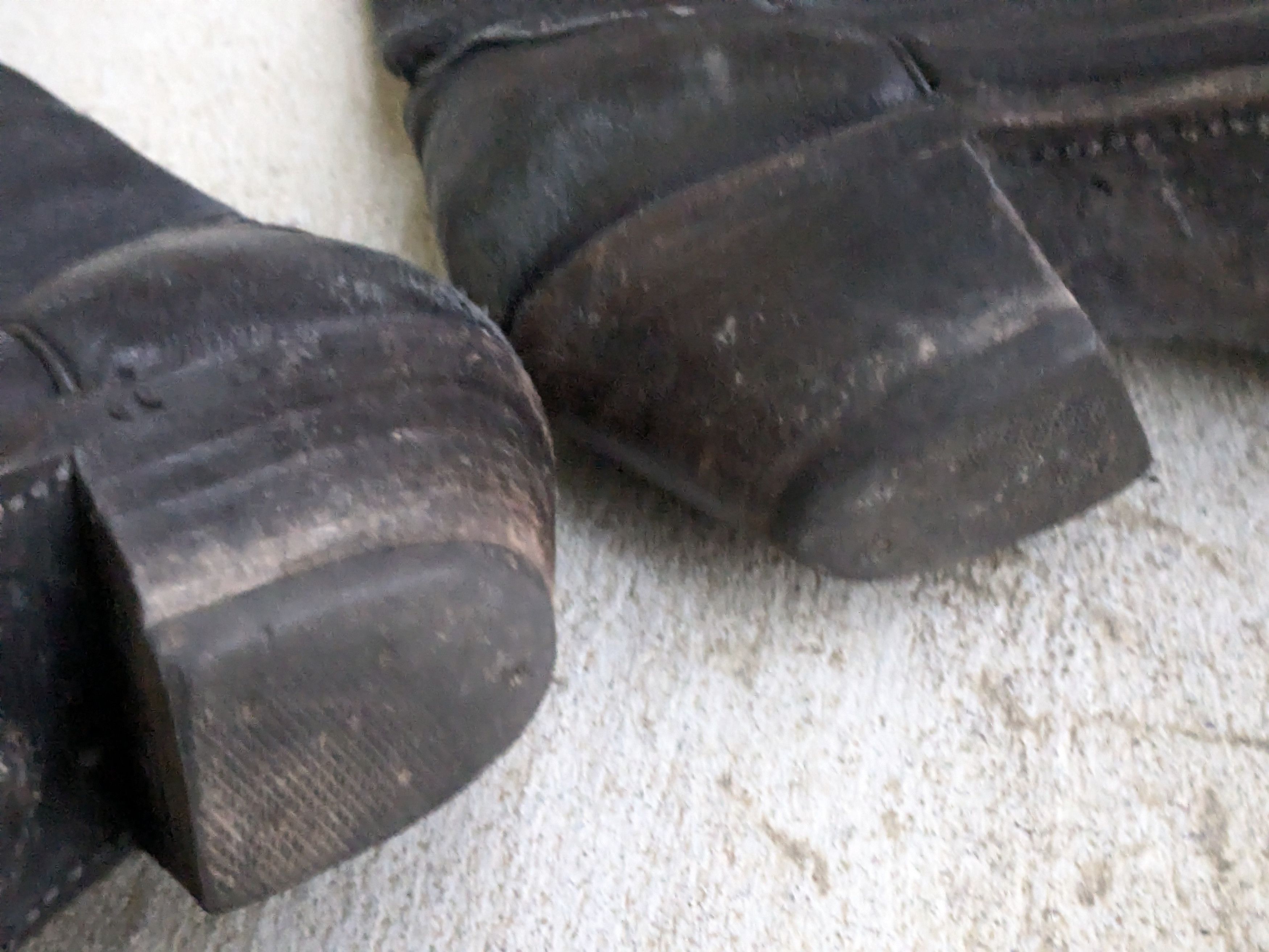 Other Vintage Abilene Cowboy Boots Black 8.5 Leather USA Size US 8.5 / EU 41-42 - 9 Thumbnail