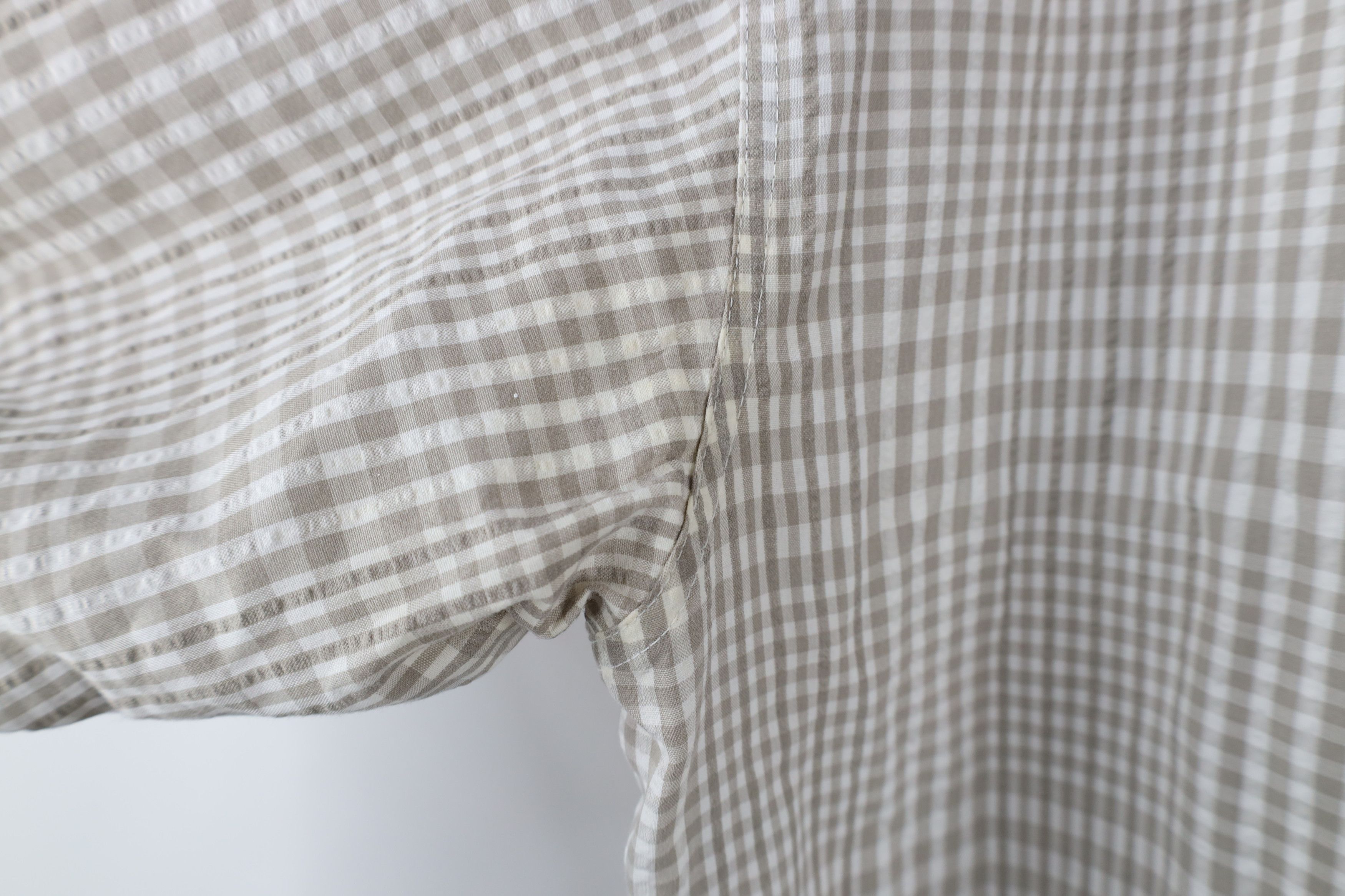 Patagonia × Vintage Vintage Patagonia Seer Sucker Collared Button Shirt Plaid Size US M / EU 48-50 / 2 - 8 Thumbnail