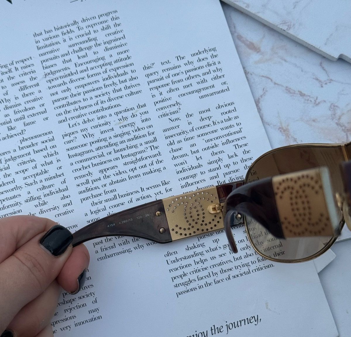 Chanel Chanel vintage sunglasses 4154 Size ONE SIZE - 16 Thumbnail