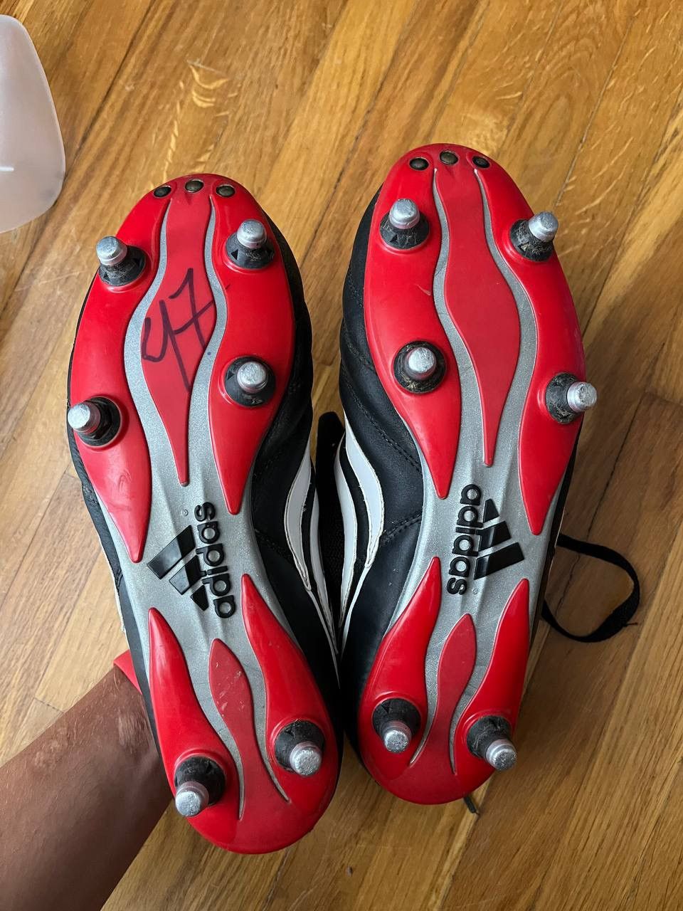 Adidas Adidas predator soccer boots 2001 Size US 8.5 / EU 41-42 - 10 Thumbnail