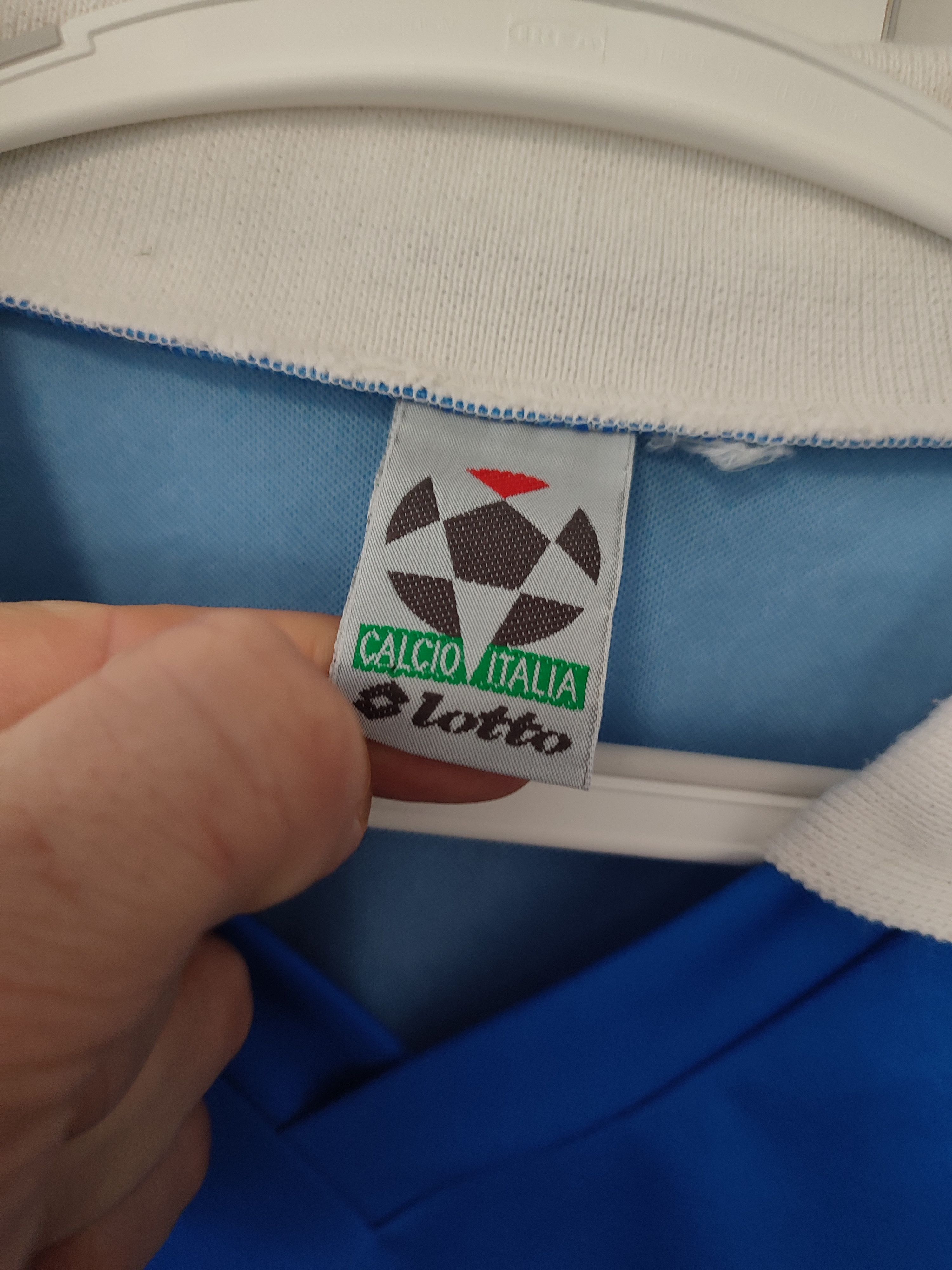 Lotto Sport Vintage Lotto SSC NAPOLI 1996-1997 Long Sleeve Home FOOTBALL Size US L / EU 52-54 / 3 - 10 Thumbnail
