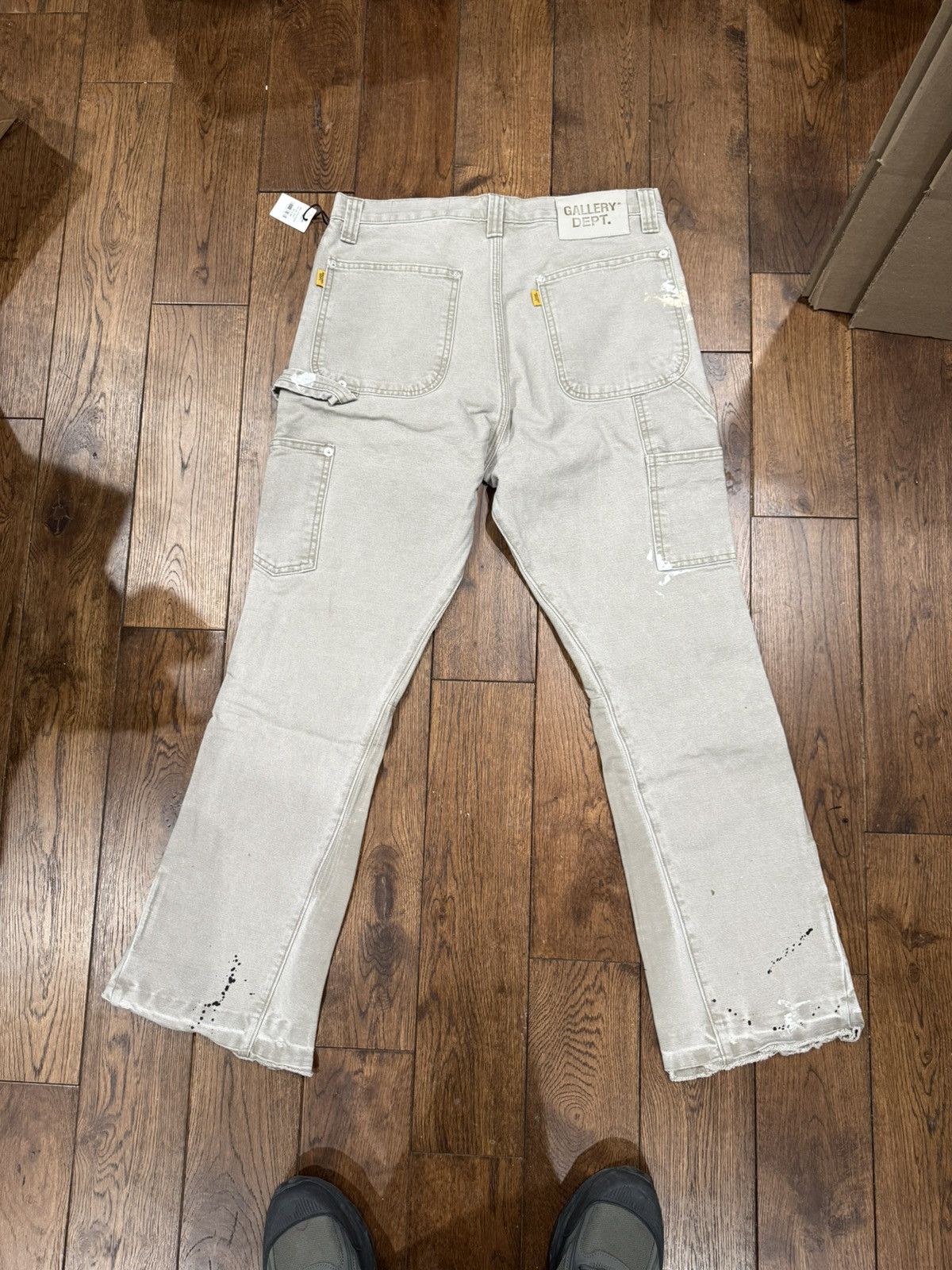 Gallery Dept. Gallery Dept. La Flare Carpenter pants Cement grey Size US 33 - 4 Thumbnail