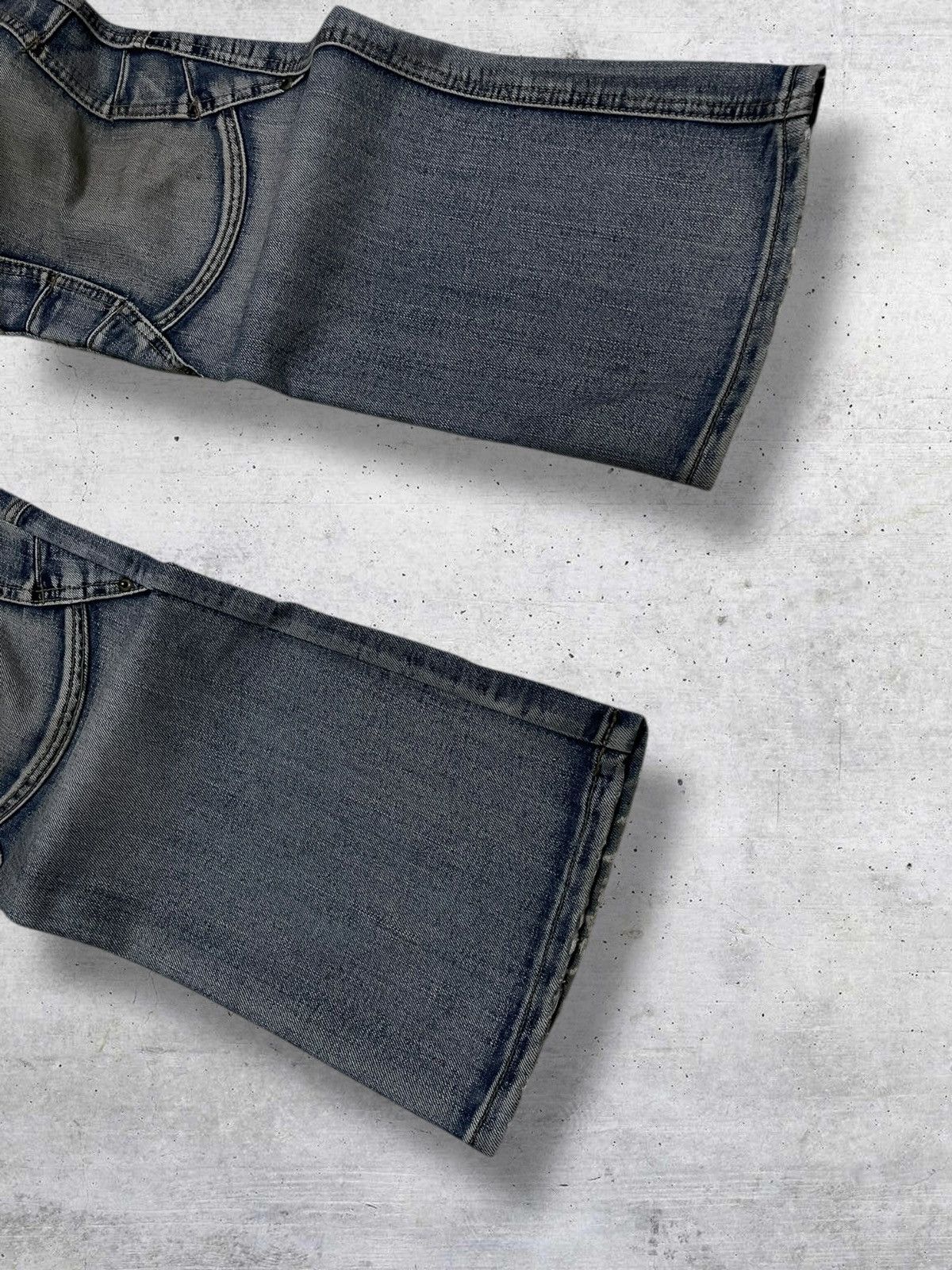 Japanese Brand SOUTHERN 90S JAPAN DESIGNER BIKERS DISTRESSED MUDWASH DENIM Size US 32 / EU 48 - 4 Thumbnail