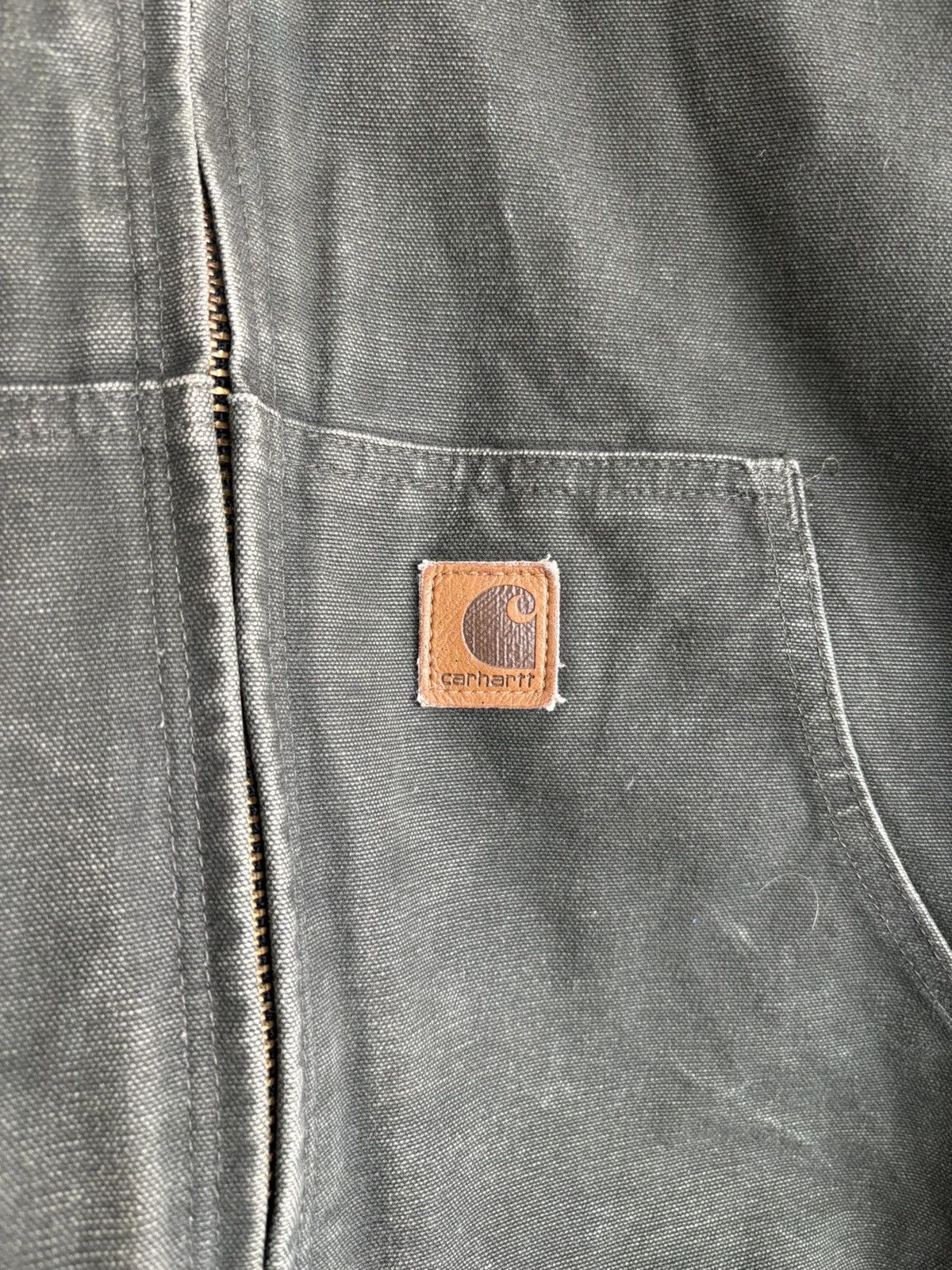 Carhartt Vintage Carhartt J130 Hooded Workwear Jacket Mens Large Size US L / EU 52-54 / 3 - 2 Thumbnail