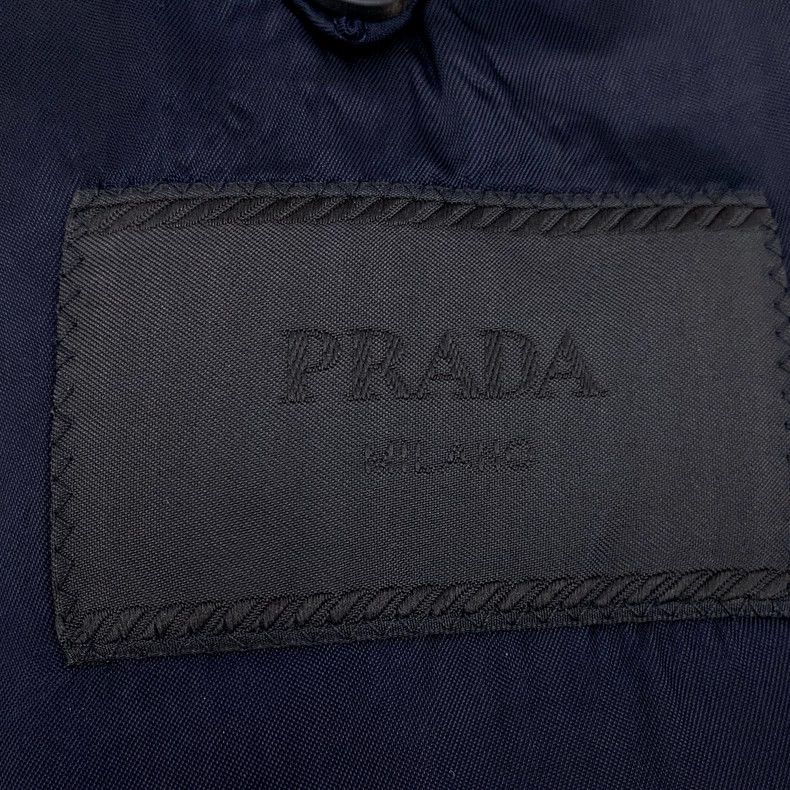 Prada Prada Black lapel single-breasted long-sleeved suit 2506-N Size 52R - 5 Thumbnail