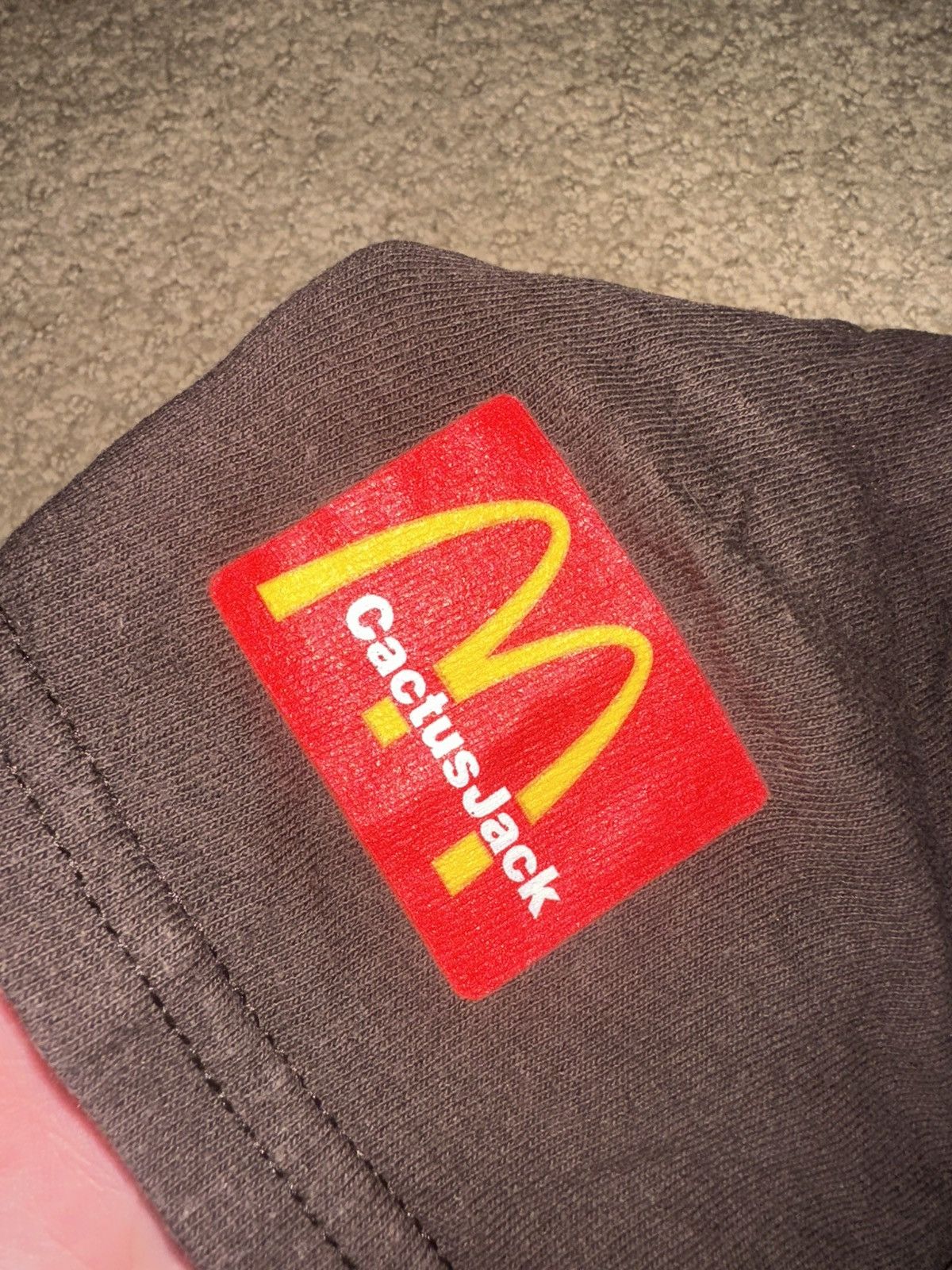 Travis Scott Travis Scott x McDonalds Fry Tee Size US M / EU 48-50 / 2 - 2 Thumbnail