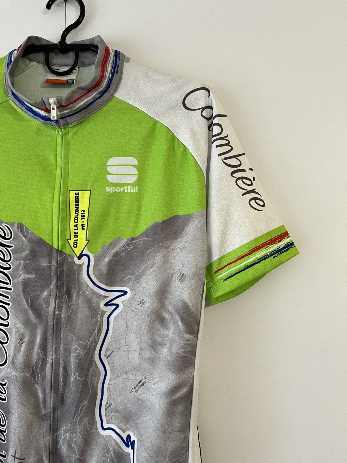 Other Sportful Col de la Colombiere Full Zip Cycle Jersey Size US XL / EU 56 / 4 - 3 Thumbnail