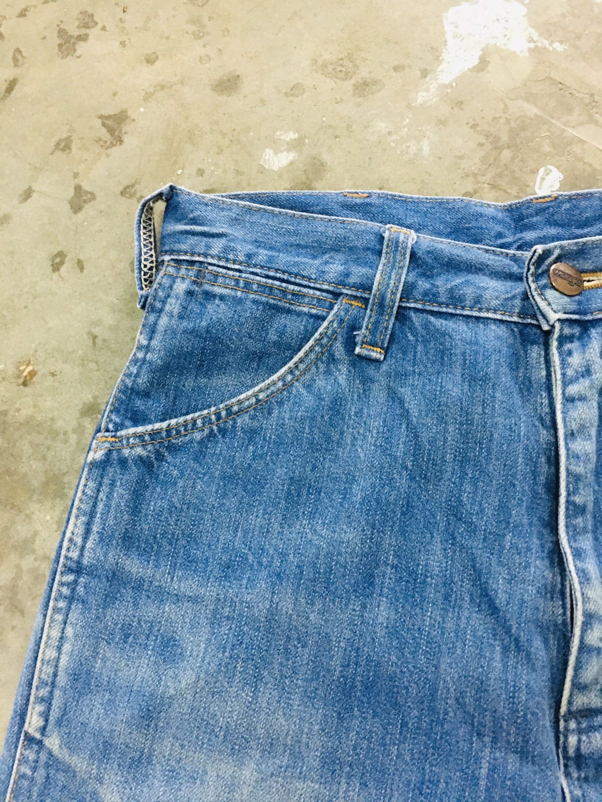 Japanese Brand × Wrangler Wrangler Flare Jeans (15) Size US 28 / EU 44 - 10 Thumbnail