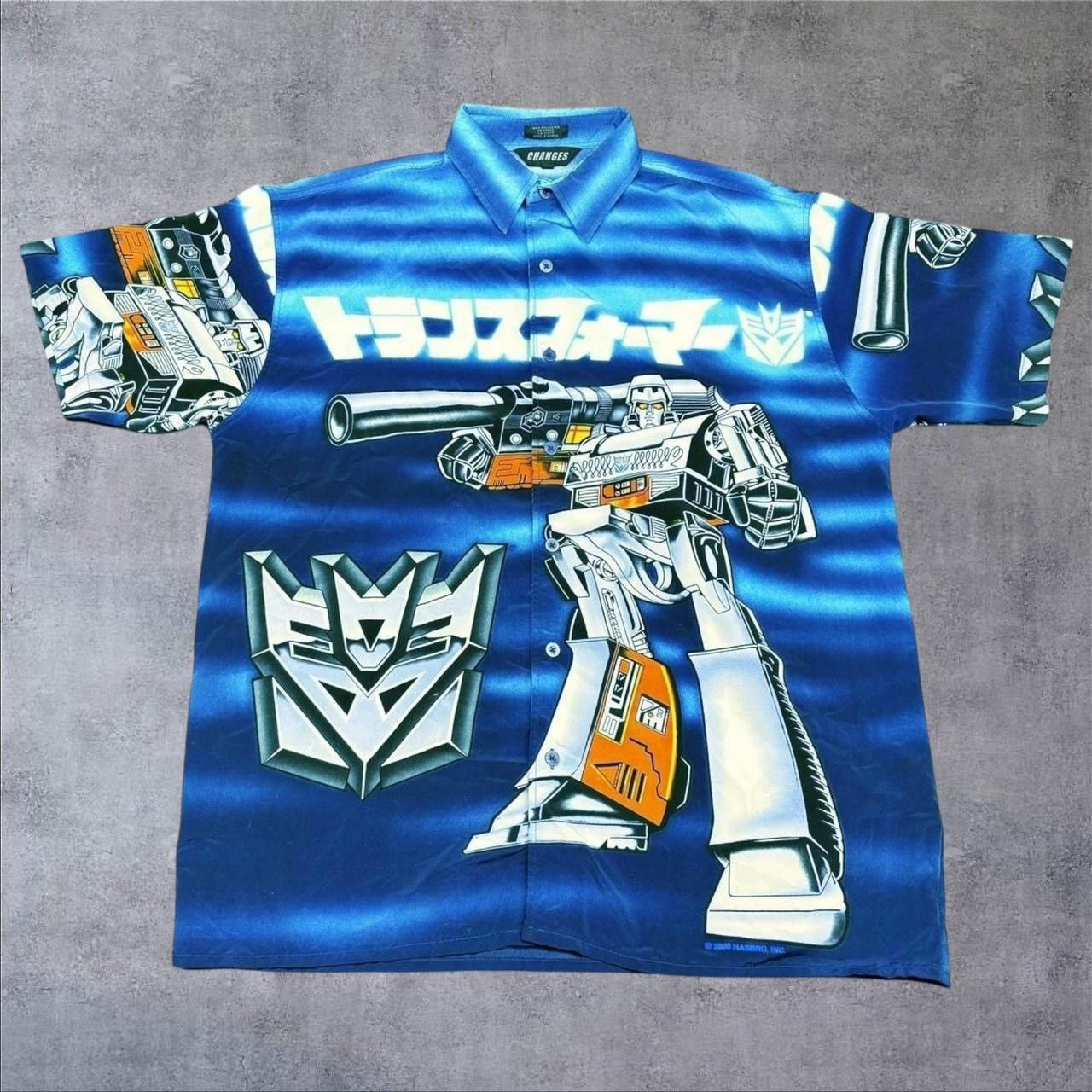 Vintage Vintage Transformers Shirt Size US L / EU 52-54 / 3 - 1 Thumbnail