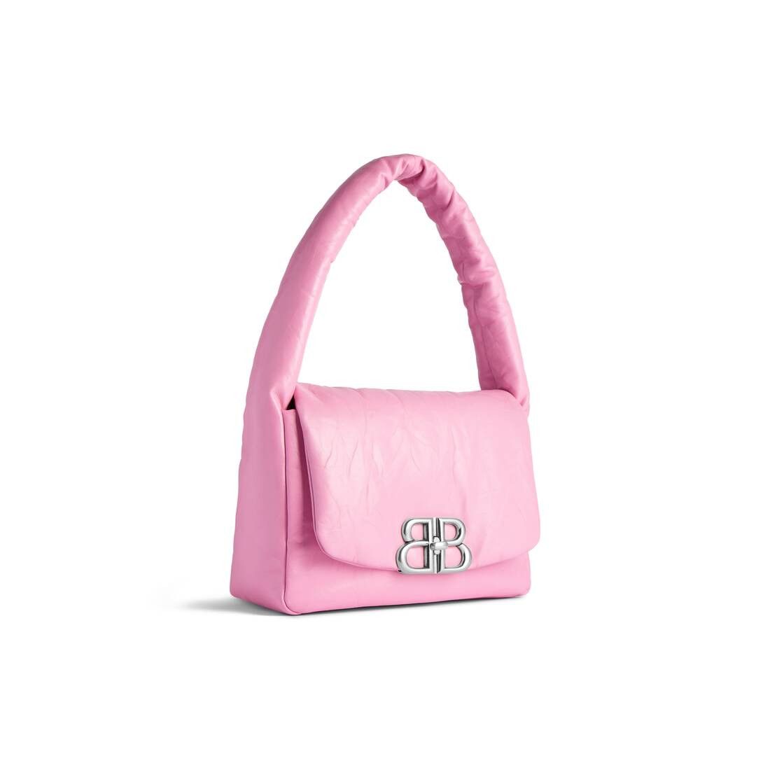 Balenciaga o1tr1nto1225 Size: OS / Monaco Small Sling Bag in Pink Size ONE SIZE - 2 Thumbnail