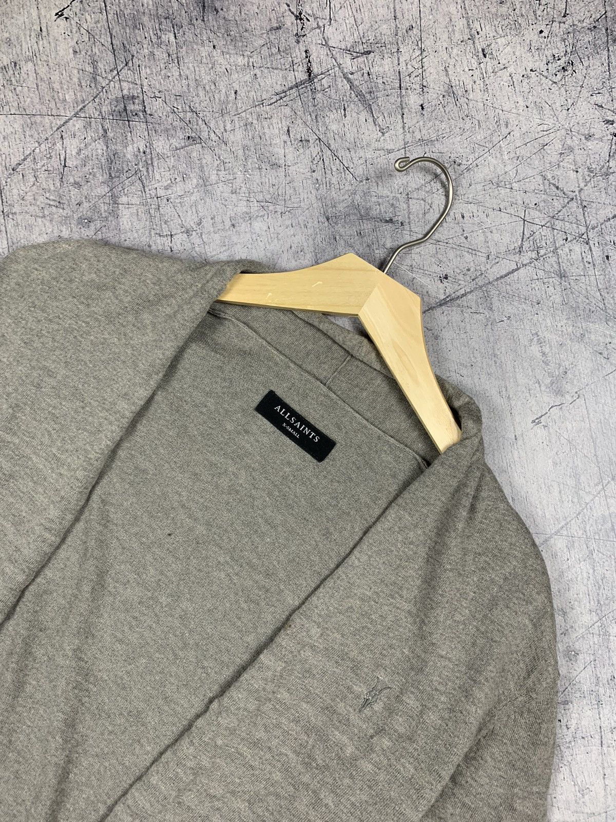 Allsaints Designer Allsaints Wherry Cardigan Open Striped Size US XS / EU 42 / 0 - 2 Thumbnail