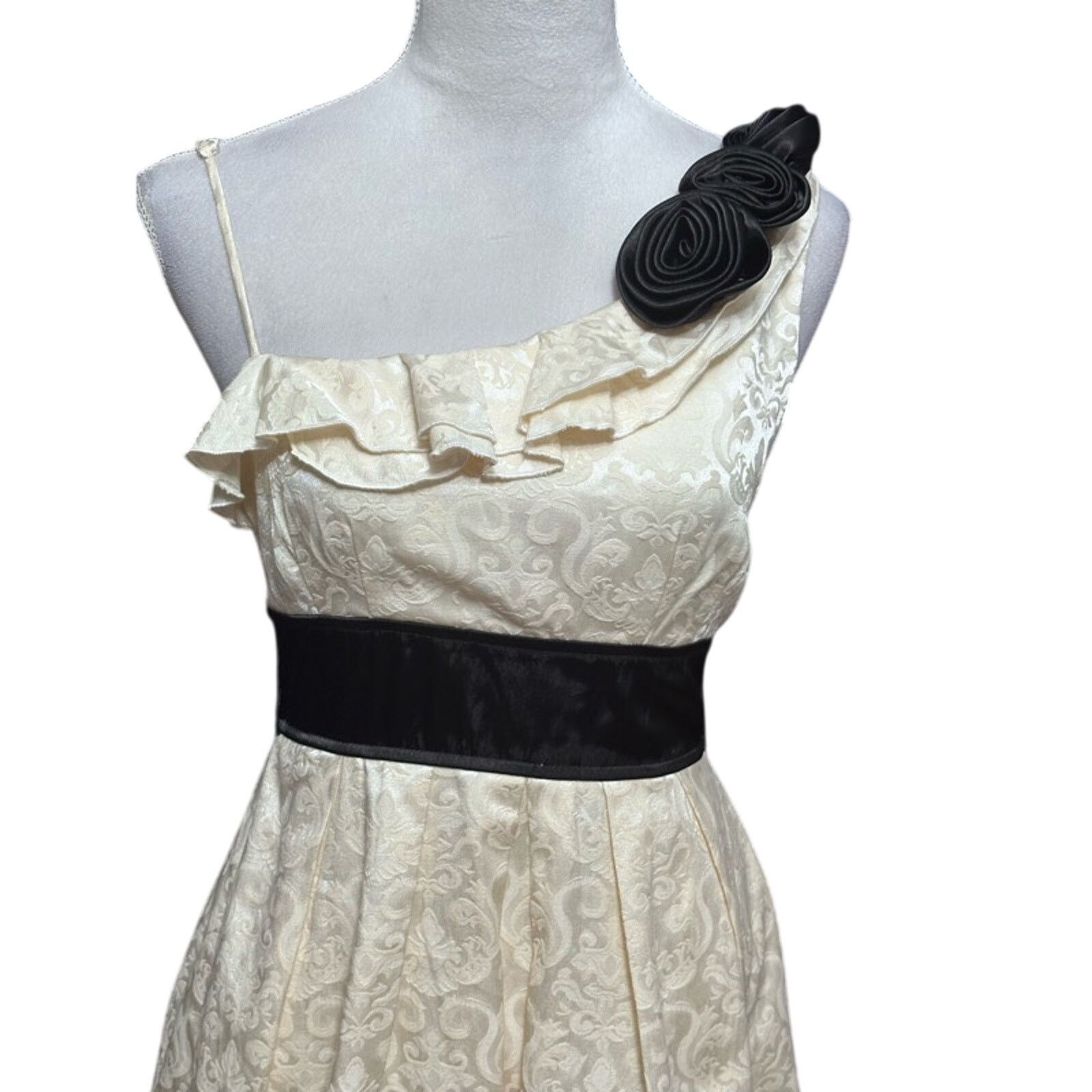 Other Speechless A Line Dress One-Shoulder Paisley Flower 7 Junior Size M / US 6-8 / IT 42-44 - 2 Thumbnail