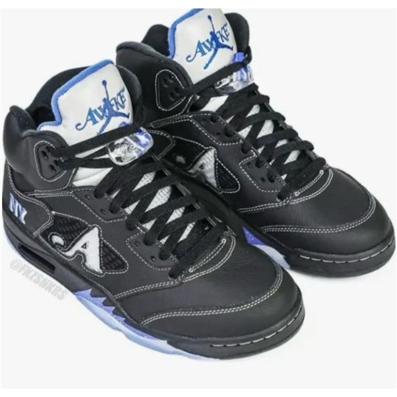 Nike Men's Awake Ny X Jordan 5 Black “racer Blue” 10.5 Size US 8.5 / EU 41-42 - 6 Thumbnail