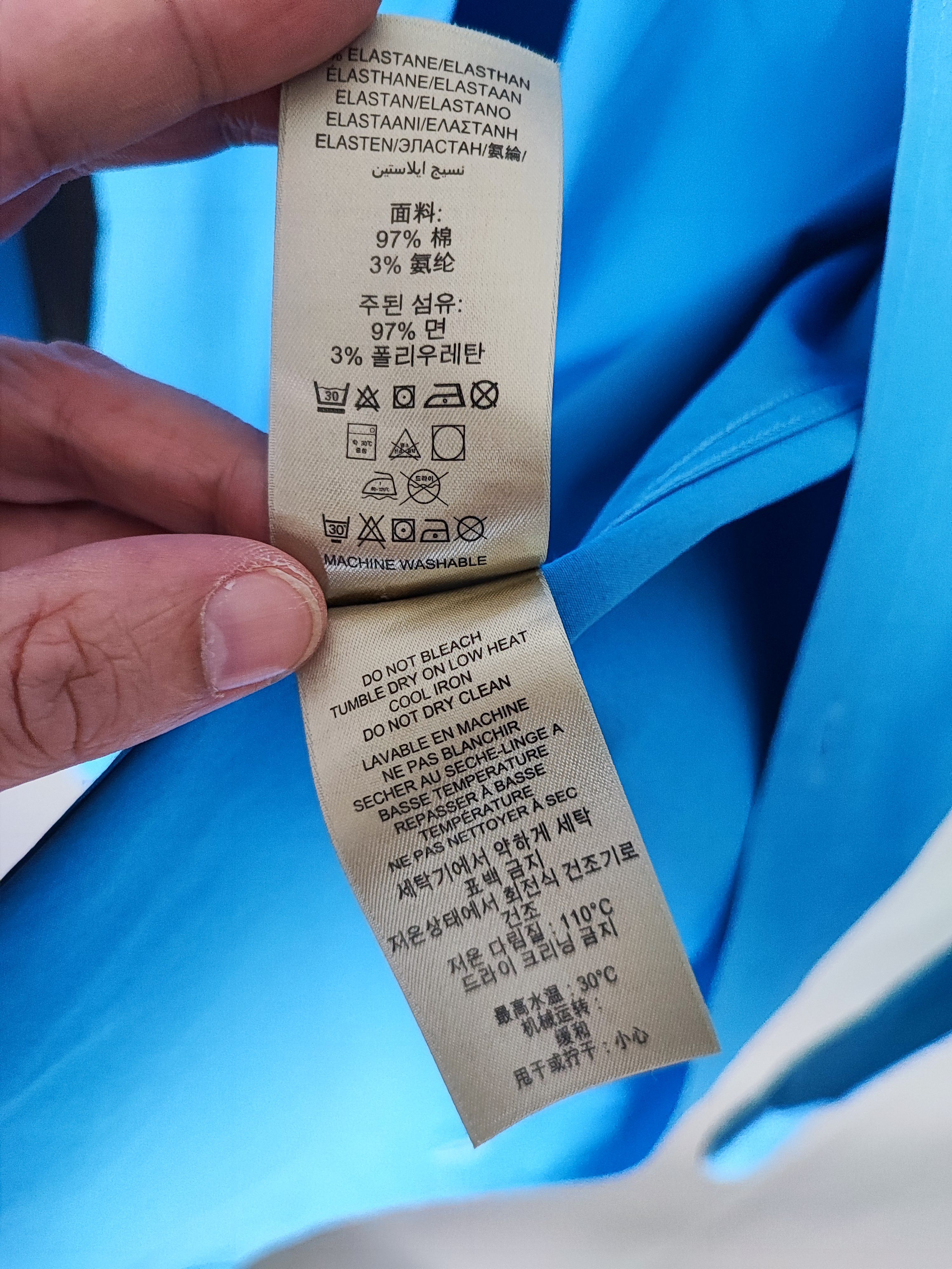 Burberry Burberry Shirt XS blue Size US XS / EU 42 / 0 - 8 Thumbnail
