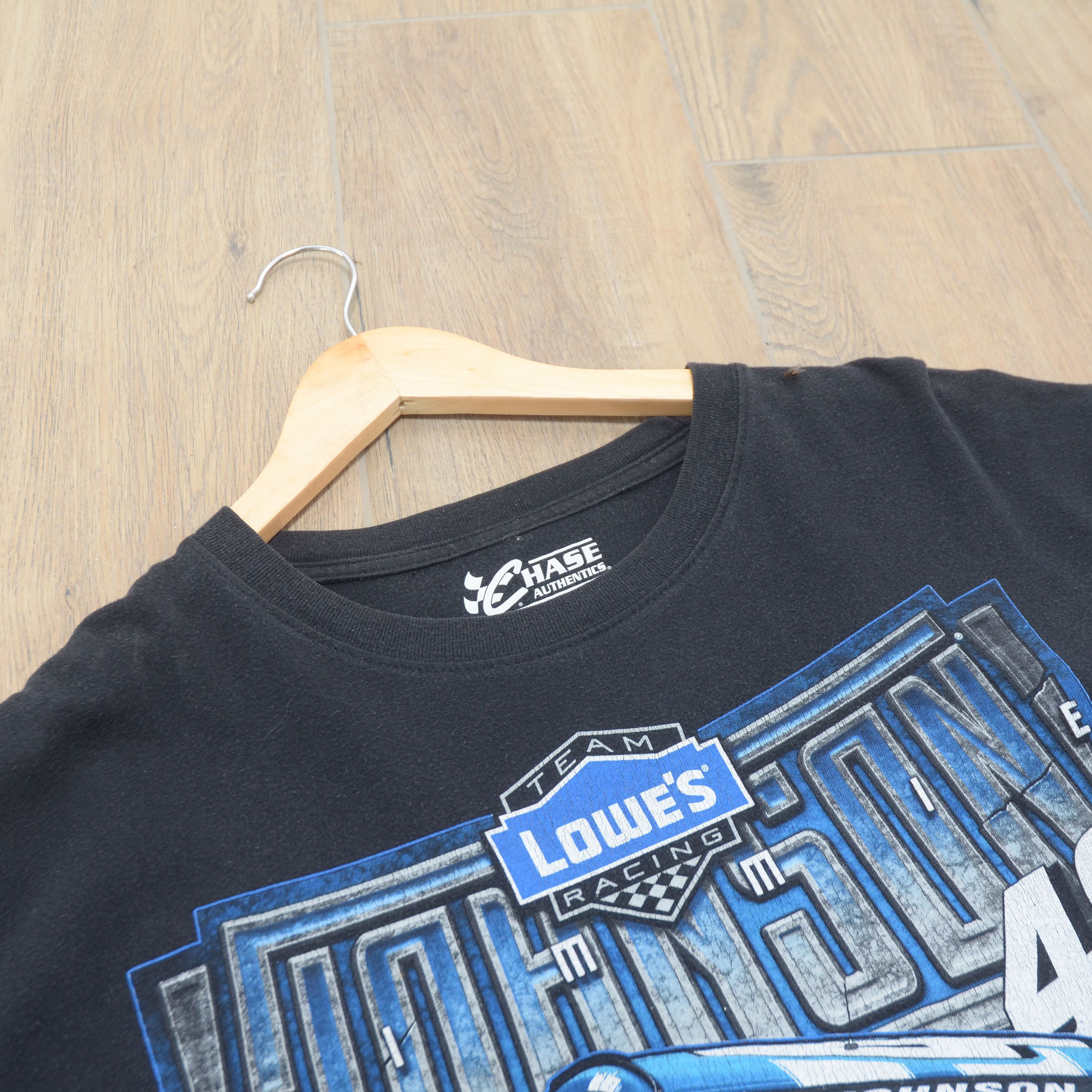 Formula 1 NASCAR Jimmie Johnson #48 Lowes T-Shirt Graphic Racing Merch Size US L / EU 52-54 / 3 - 6 Thumbnail
