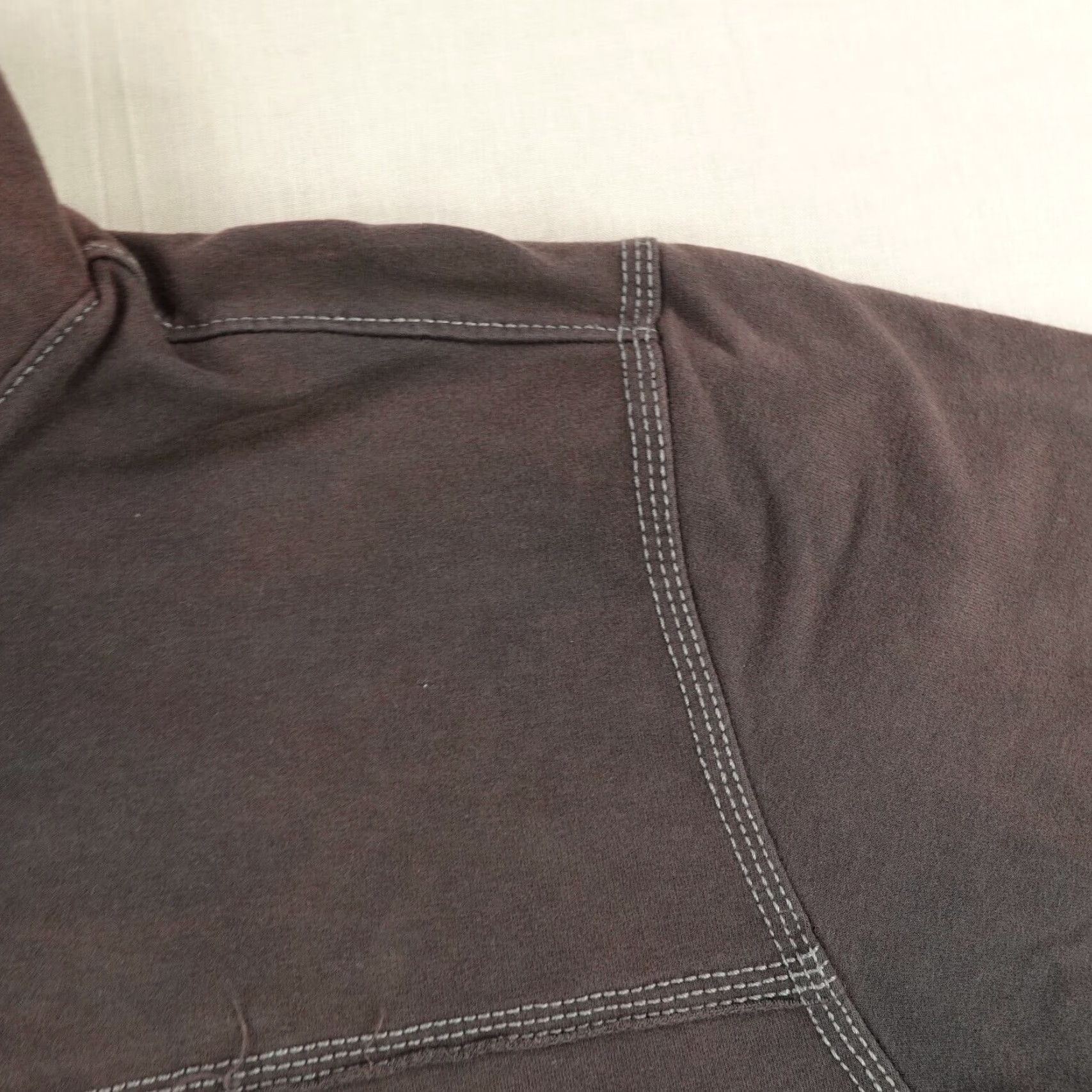 Vintage Jeremiah Mens Medium Gray Mock Neck Pullover Sweater - Tight-Knit Knit Cotton Spandex Casual Shirt Size US M / EU 48-50 / 2 - 3 Thumbnail