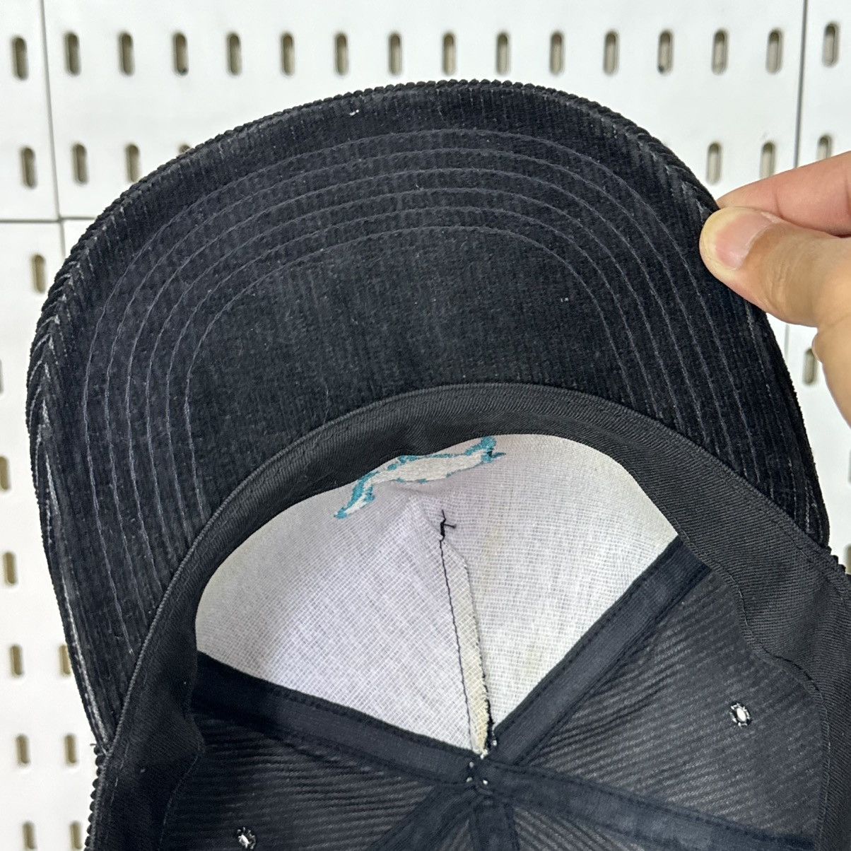 Camel Vintage 90s Camel Small Logo Corduroy Hat Size ONE SIZE - 6 Thumbnail