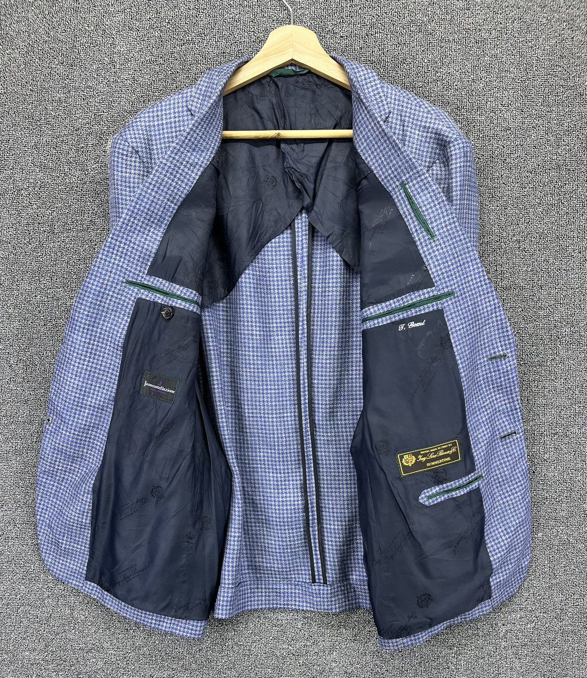 Loro Piana × Vintage Vintage Loro Piana Wool Blazers Coats Jackets Size US L / EU 52-54 / 3 - 5 Thumbnail