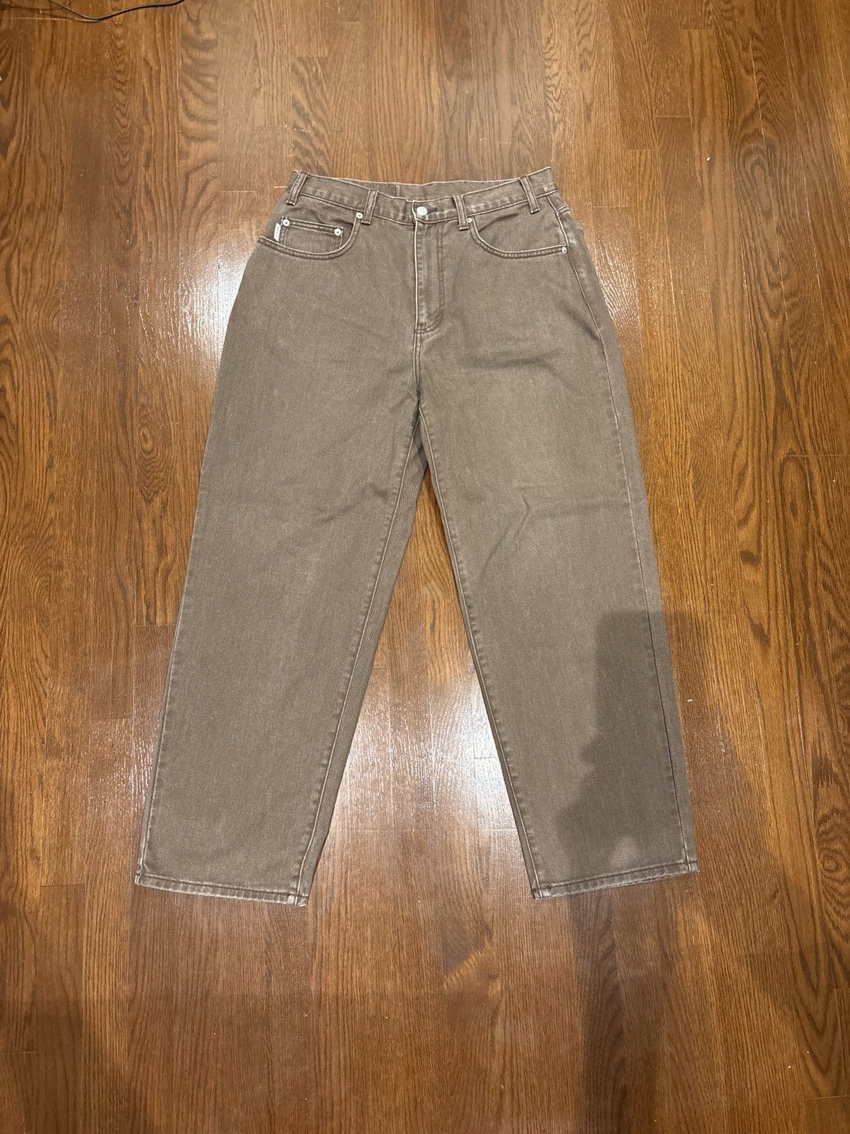 thisisneverthat Thisisneverthat Relaxed Jeans in Brown Size US 32 / EU 48 - 4 Thumbnail