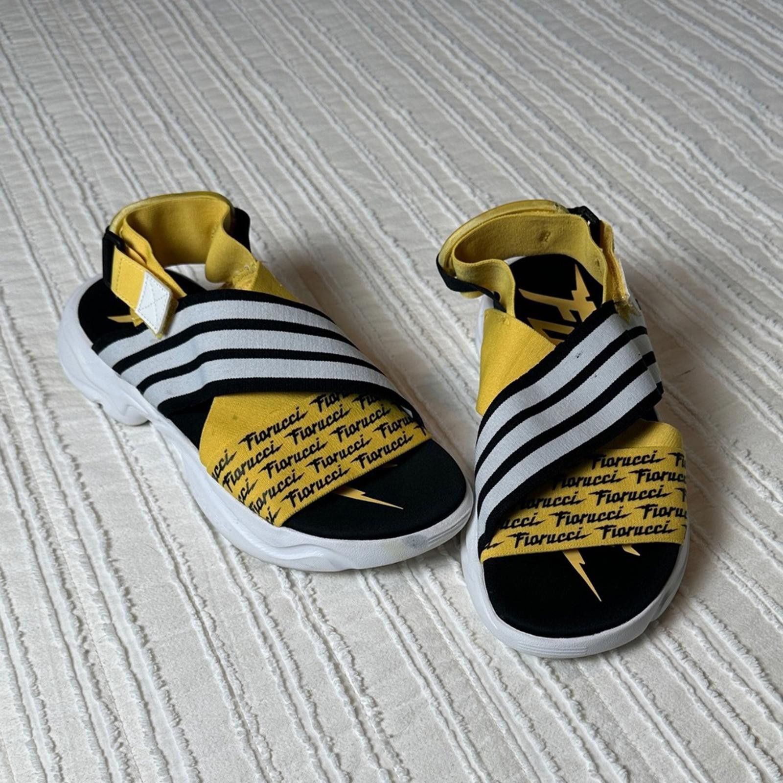 Fiorucci Fiorucci 9 Adidas Rare Platform Yellow STREETWEAR Sandals Size US 9 / IT 39 - 2 Thumbnail