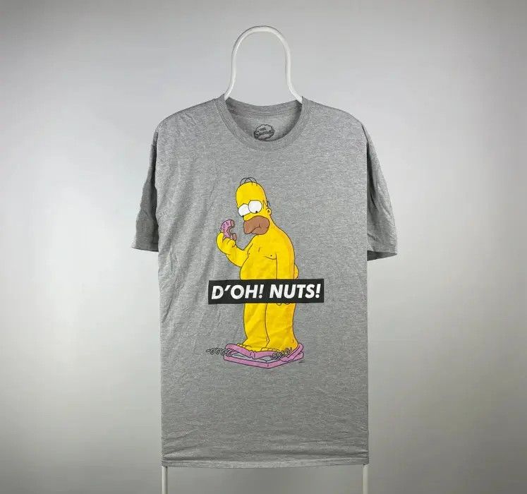 Anime The Simpson T-shirt movie vintage size XXLARGE grey Size US XXL / EU 58 / 5 - 1 Thumbnail