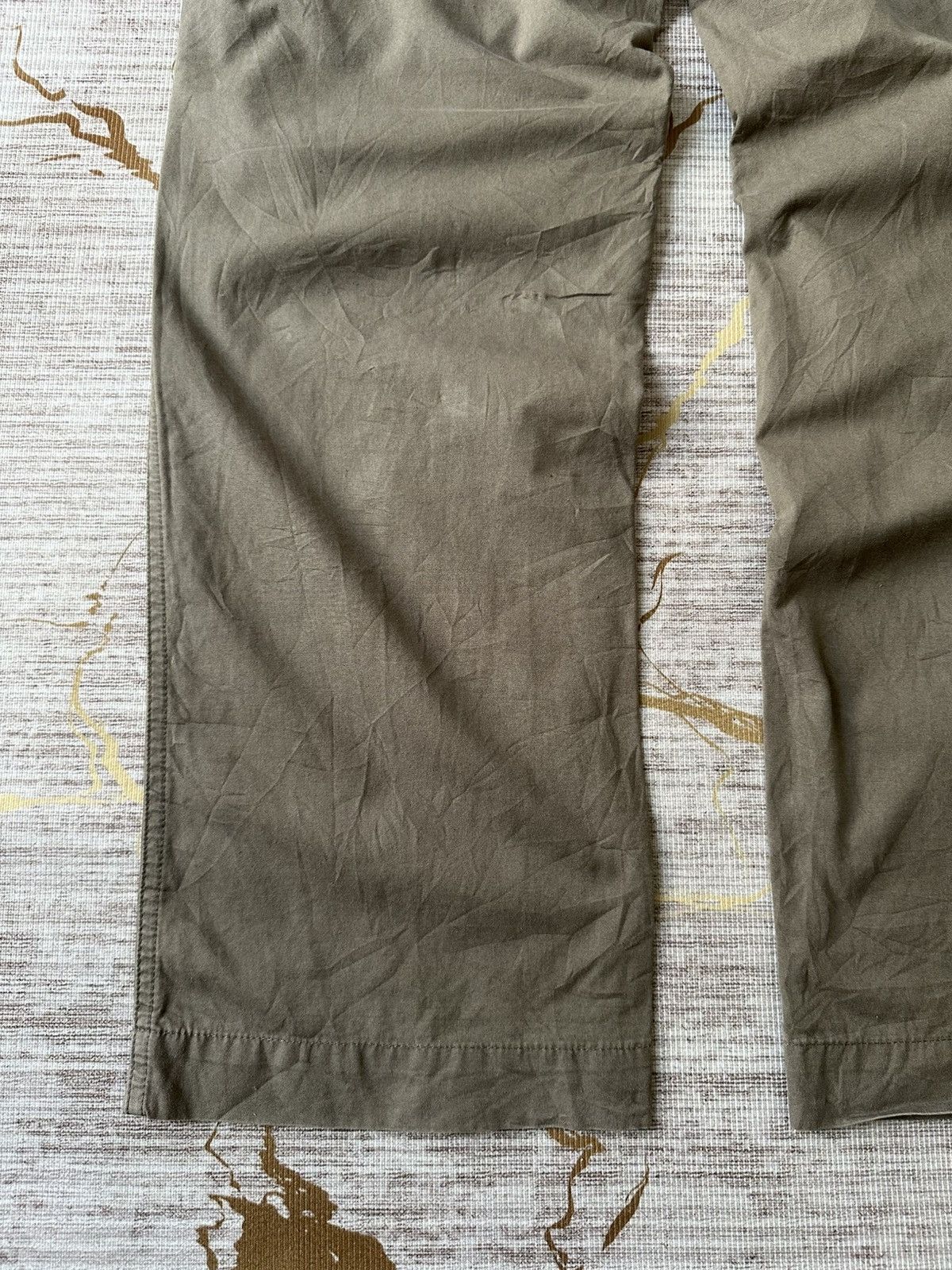 Marithe + Francois Girbaud Vintage Marithe Francois Girbaud (MFG) Fatigue Faded Pant Size US 32 / EU 48 - 15 Thumbnail