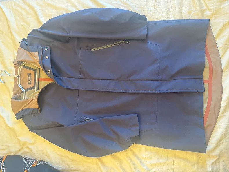Loro Piana LORO PIANA Blue windbreaker Size US XS / EU 42 / 0 - 2 Thumbnail