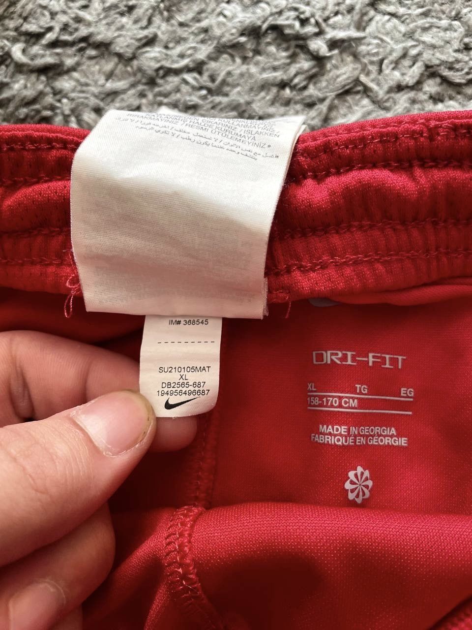 Nike × Vintage Nike Shorts Streetwear Soccer Liverpool Swoosh Logo Drill Size US 30 / EU 46 - 10 Thumbnail