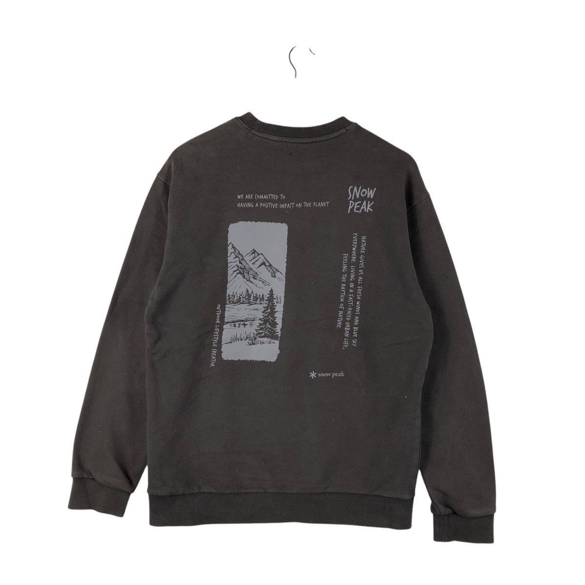 Snow Peak SNOW PEAK Outdoor Crewneck Sweatshirt Size US M / EU 48-50 / 2 - 7 Thumbnail