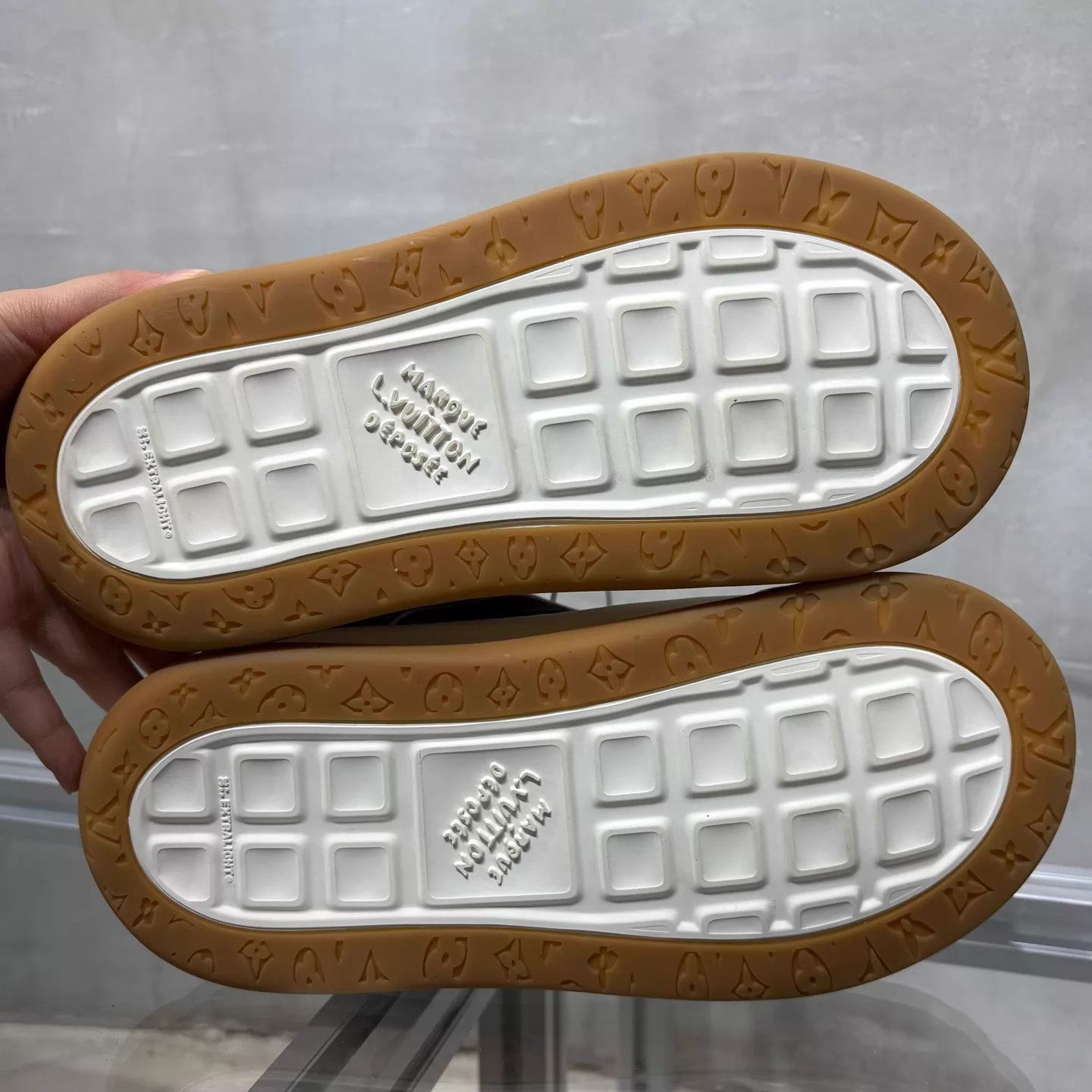 Louis Vuitton LV Tilted Biscuit Shoes Brown UK5.5 (39.5) Size US 6.5 / EU 39-40 - 7 Thumbnail