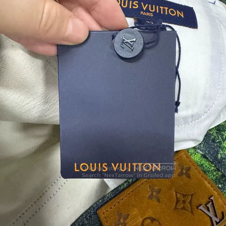 Louis Vuitton Louis Vuitton Landscape print jeans Size US 32 / EU 48 - 4 Thumbnail
