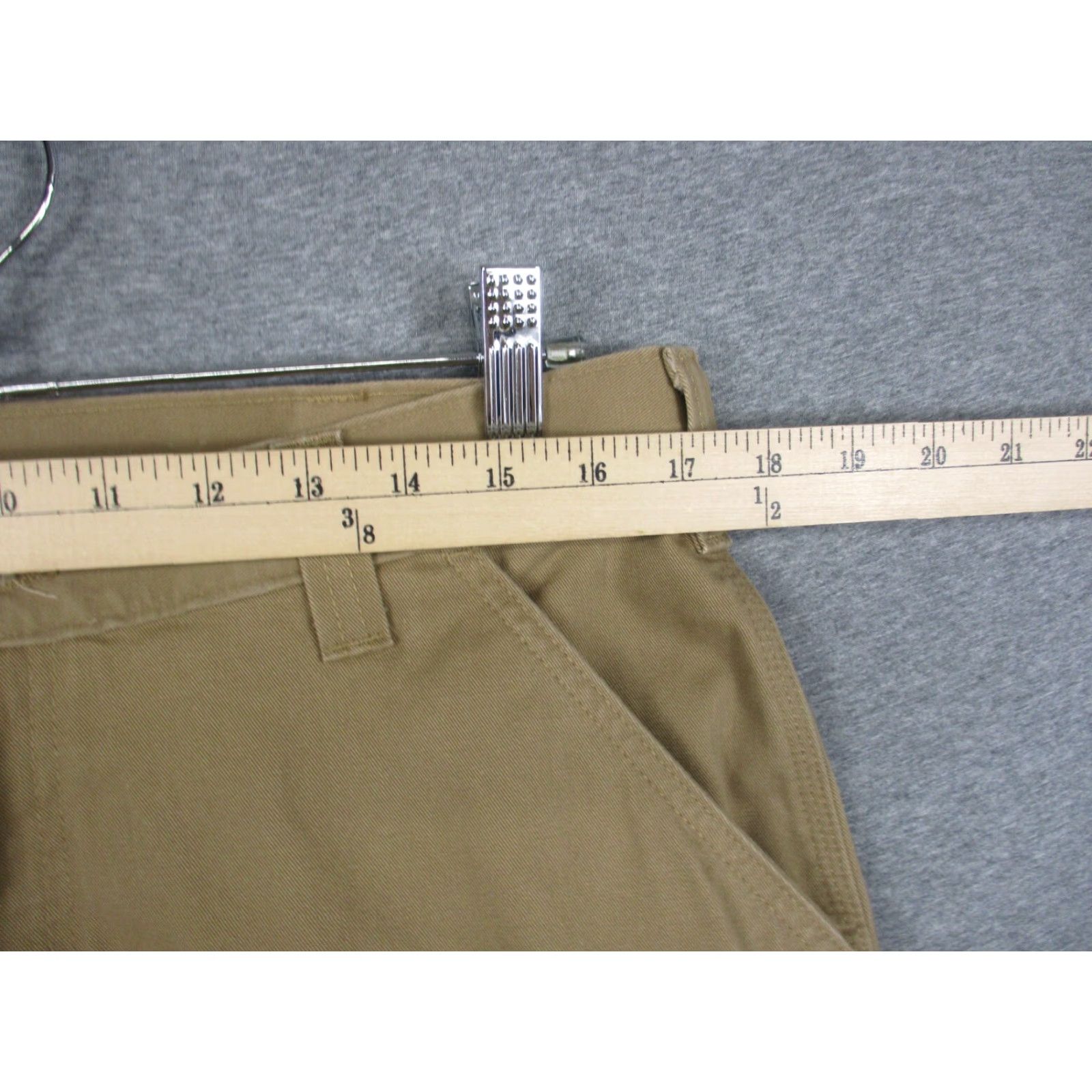 Carhartt Carhartt Carpenter Pants 34x33 Men's Brown Duck Canvas Work Utility Pants Regular Straight Brown Duck Canvas Workwear Mens 34x33 Carhartt B324 Size US 34 / EU 50 - 4 Thumbnail