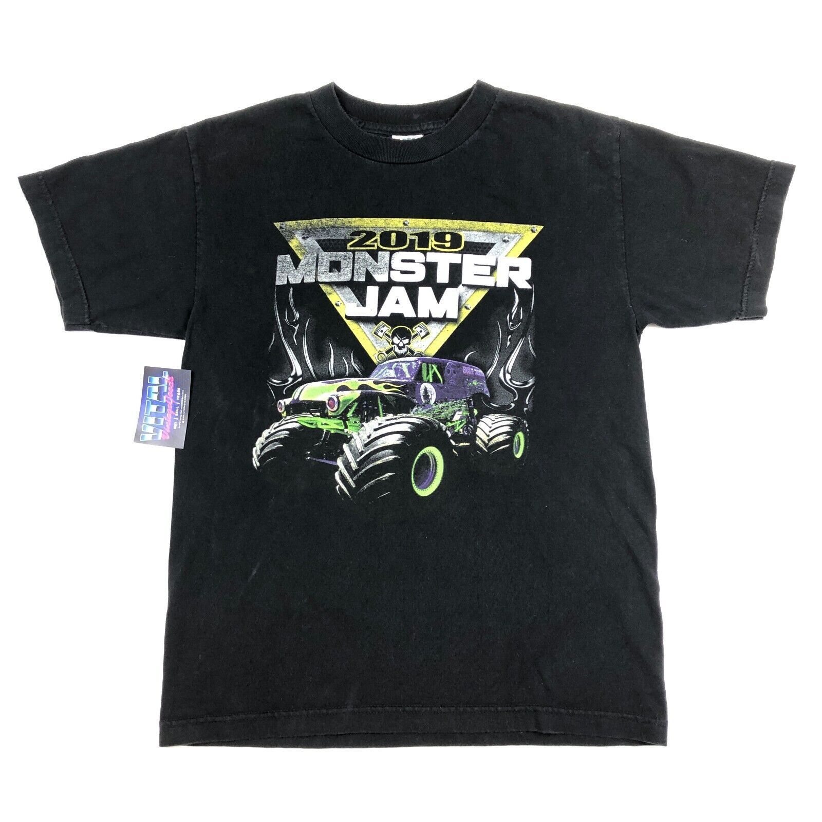 Vintage 2019 Monster Jam Truck Tour Dates Tee T Shirt Size Youth XL Size S / US 4 / IT 40 - 1 Thumbnail