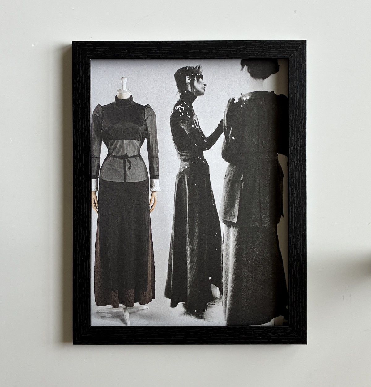 Maison Margiela Maison Margiela Archive Fashion photo framed 9x12 Size ONE SIZE - 1 Thumbnail