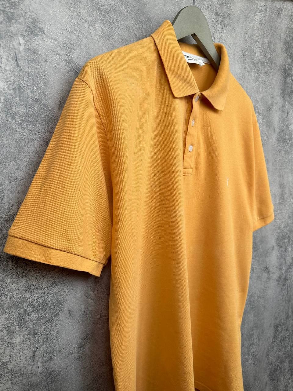 Yves Saint Laurent Yves Saint Laurent YSL Polo Shirt Orange Logo Short Sleeve Size US L / EU 52-54 / 3 - 3 Thumbnail