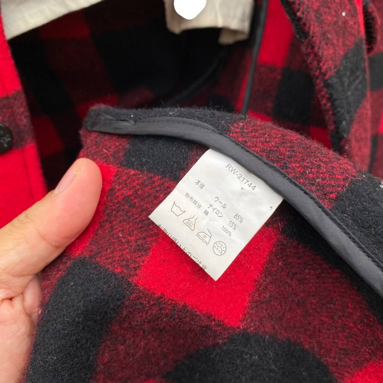 Filson × The Real McCoy's REALWORDS GOTHIC JAPANESE TARTANRED ARMY HOODIE FILSON STYLE Size US L / EU 52-54 / 3 - 8 Thumbnail