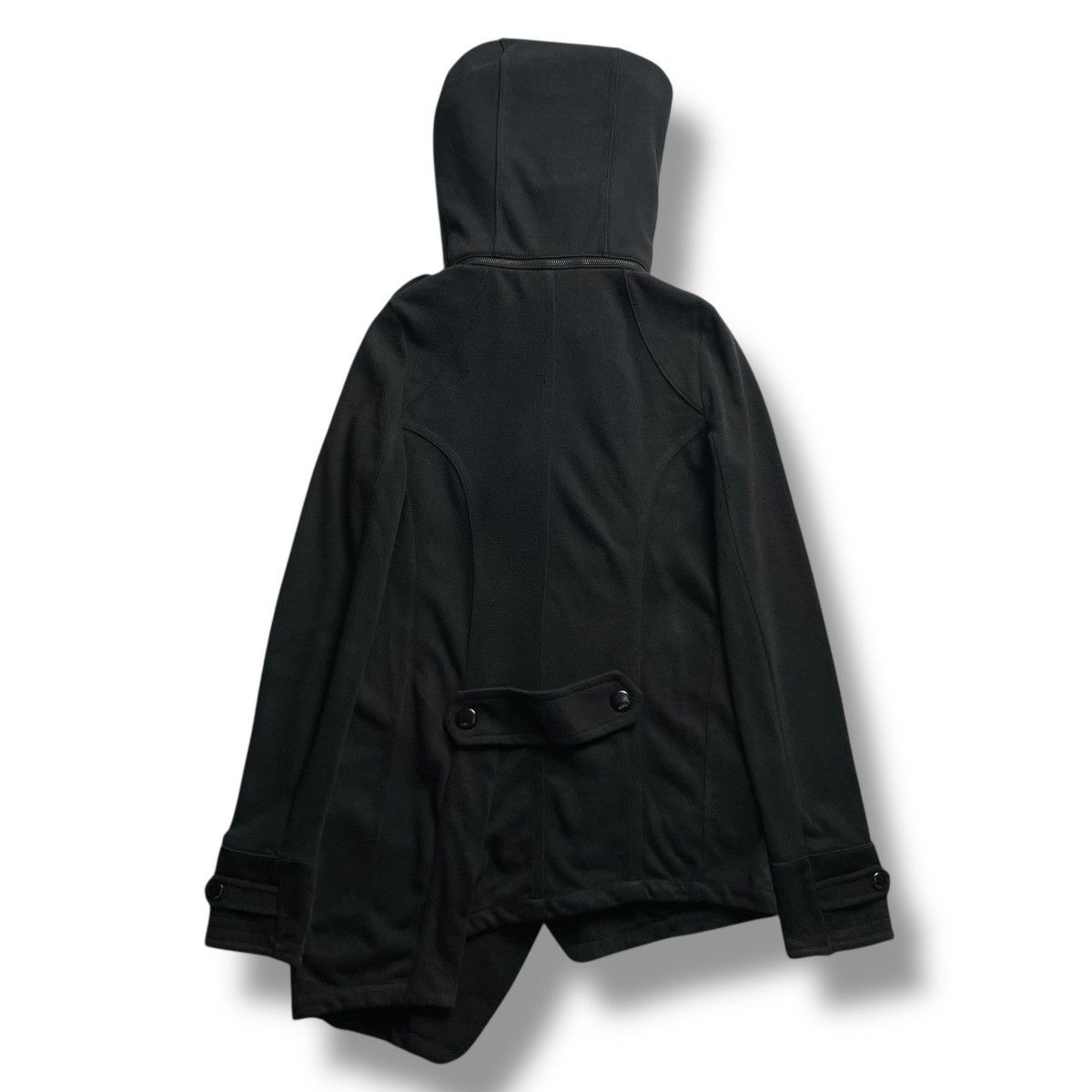 If Six Was Nine × Japanese Brand × Le Grande Bleu (L.G.B.) 🇯🇵 BARAK ASYMMETRICAL FULL ZIP HOODIE JACKET Size S / US 4 / IT 40 - 2 Thumbnail