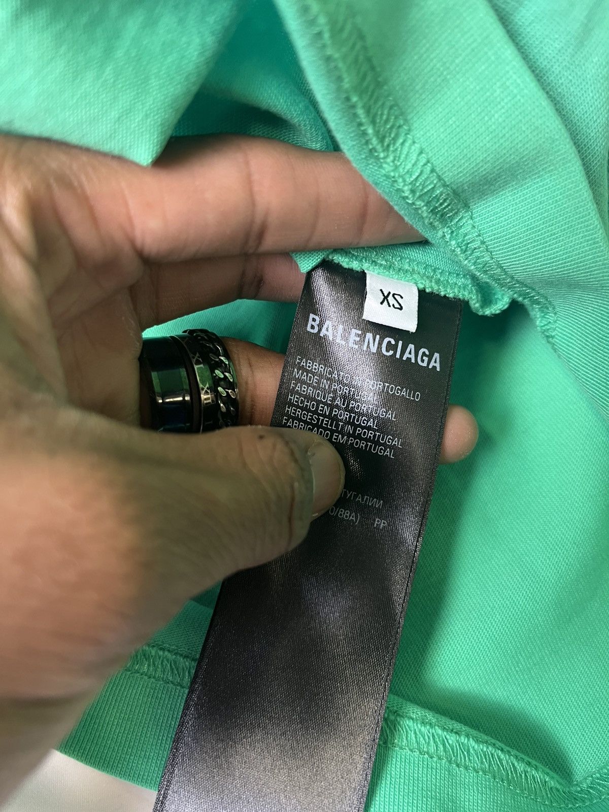 Balenciaga Balenciaga Political Campaign Logo Bright Green T-Shirt Size US XS / EU 42 / 0 - 5 Thumbnail