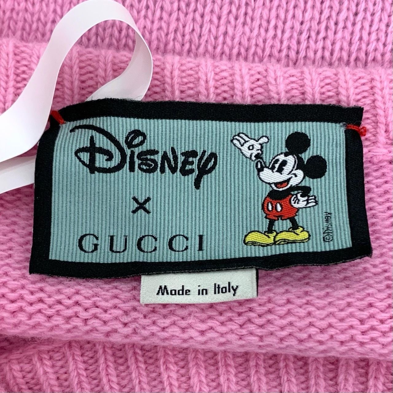 Gucci Disney X Gucci Pink Wool Knit Mickey Sweater S Round Neck Ma Size S / US 4 / IT 40 - 2 Thumbnail
