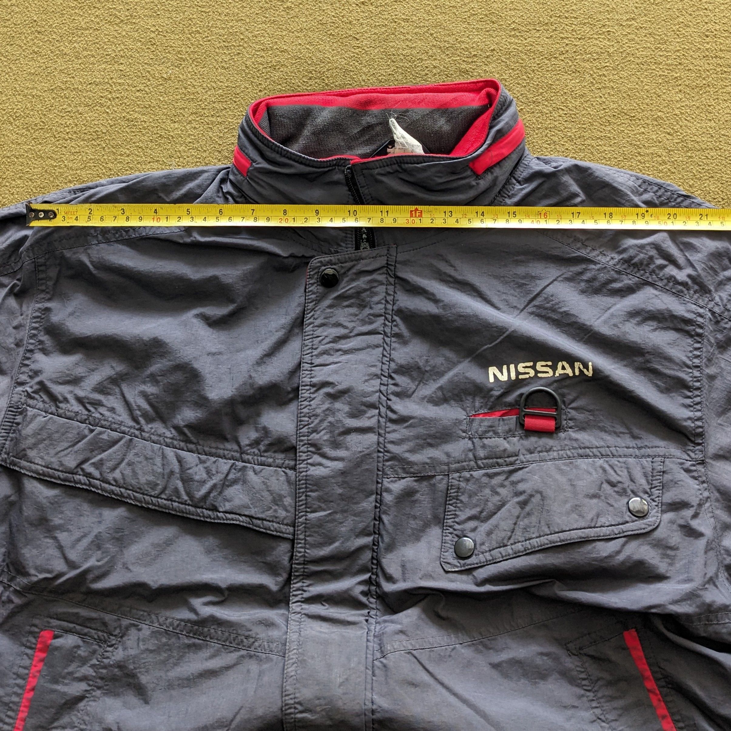 Japanese Brand Vintage NISSAN Motorsports Racing Jacket Size US XL / EU 56 / 4 - 6 Thumbnail