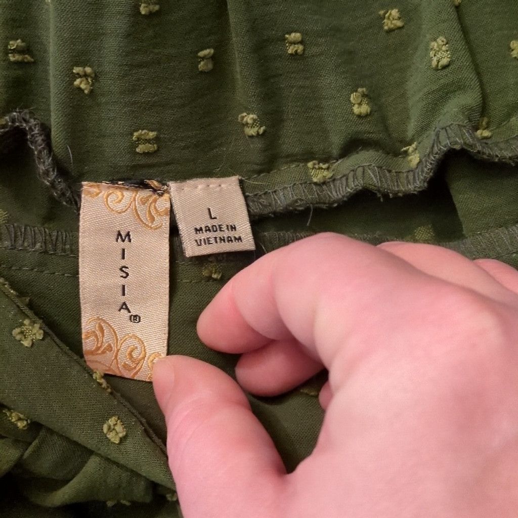 Other Misia Green Cuff Shorts Size Large Size 31" - 4 Thumbnail