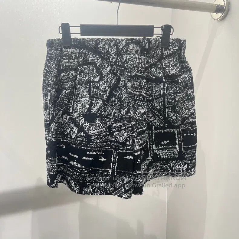Dior Dior 23 Spring and Summer Paris Map Full Print Shorts Size 25" / US 0 / IT 36 - 2 Thumbnail