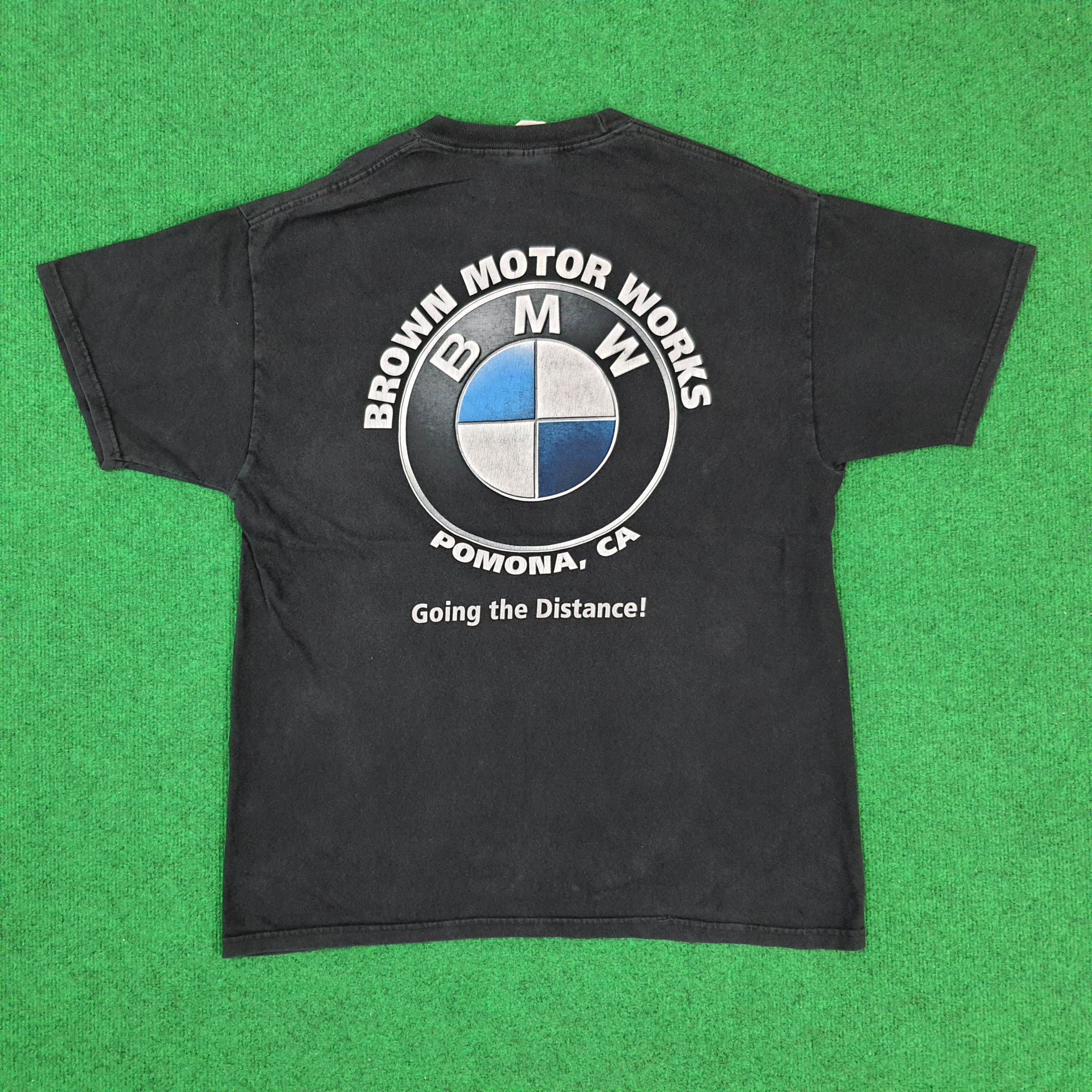 BMW × Vintage Vintage BMW Automovie Motorsports Big Logo Tshirt Size US L / EU 52-54 / 3 - 1 Thumbnail