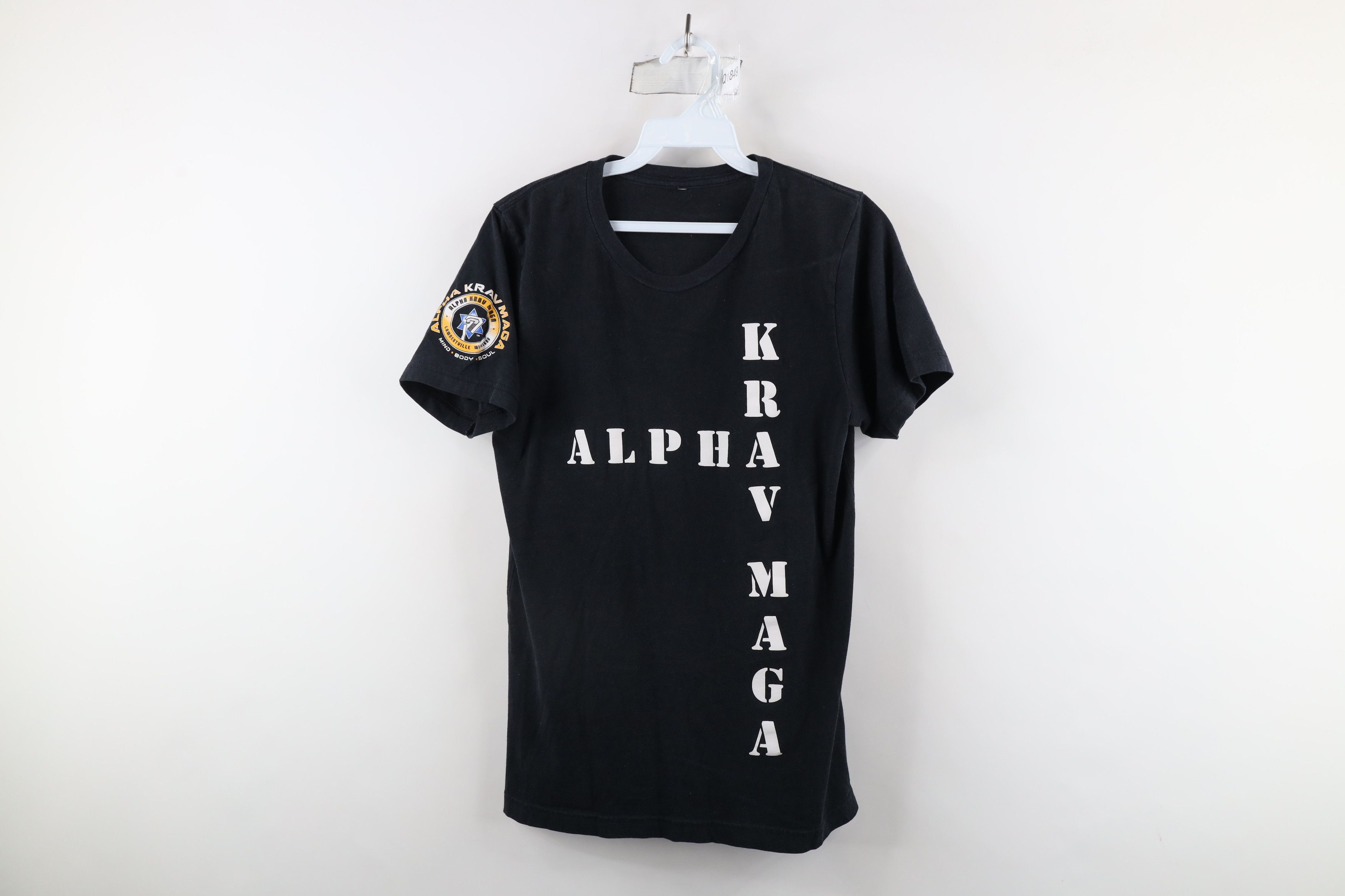 Vintage Vintage Krav Maga Martial Arts Short Sleeve T-Shirt Black Size US XS / EU 42 / 0 - 1 Thumbnail